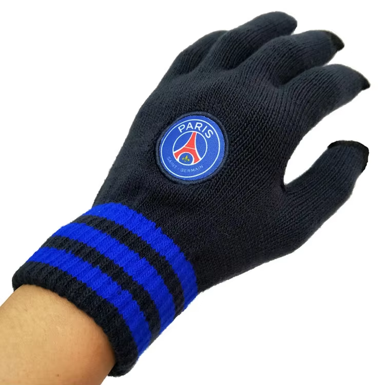 Guantes Mágicos Tejidos con Insignia Bordada para Club