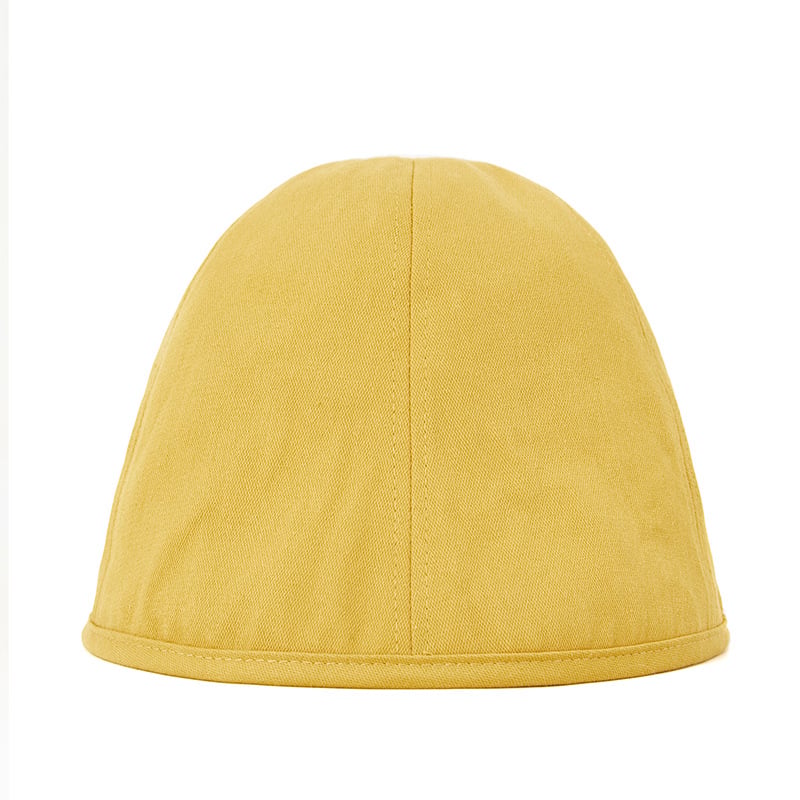 Módní klobouk typu bucket se širokým okrajem