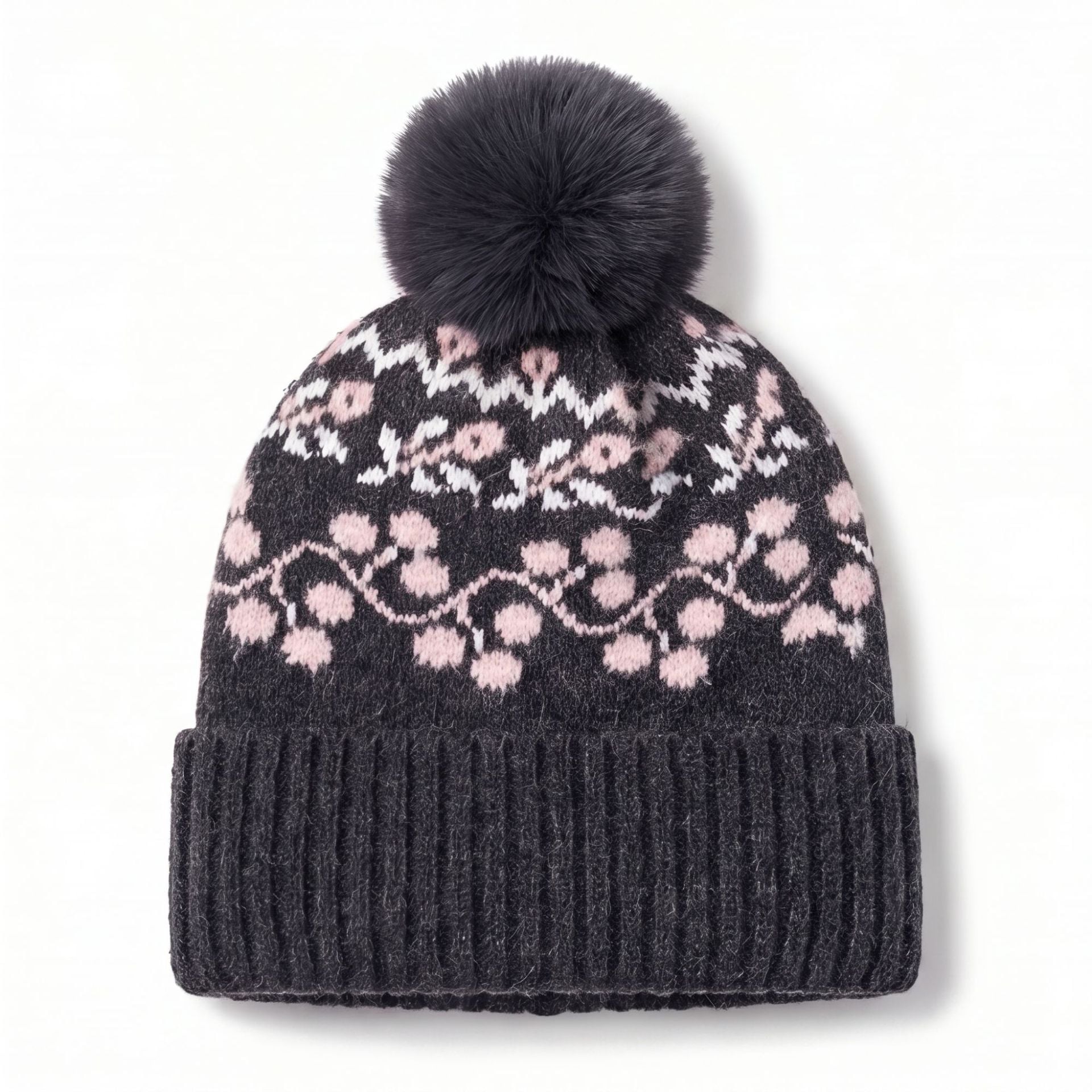 Jacquard Beanie Hat For Wholesale