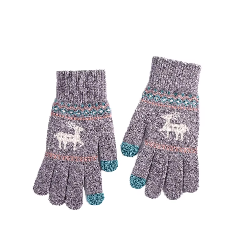Jacquard Custom Touch Screen Gloves For Gift
