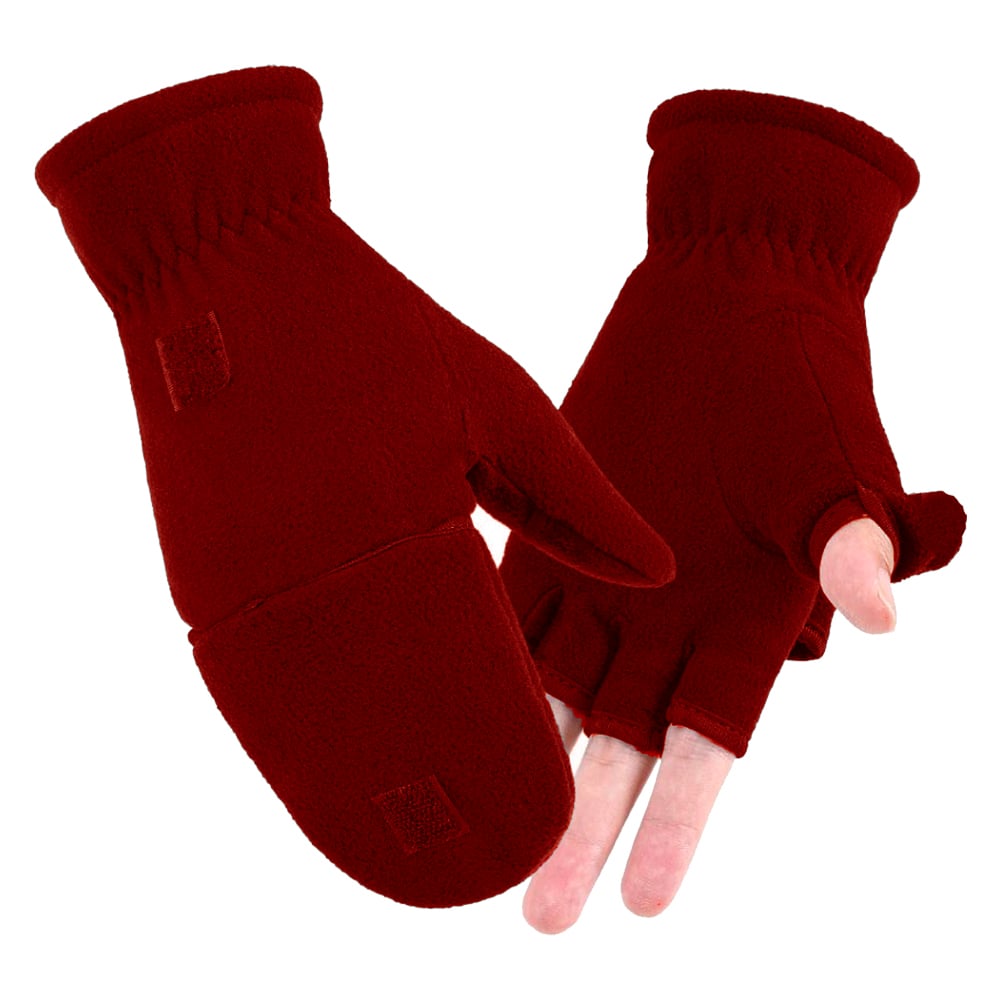 Vyšité logo na rukavicích bez prstů pro outdoor