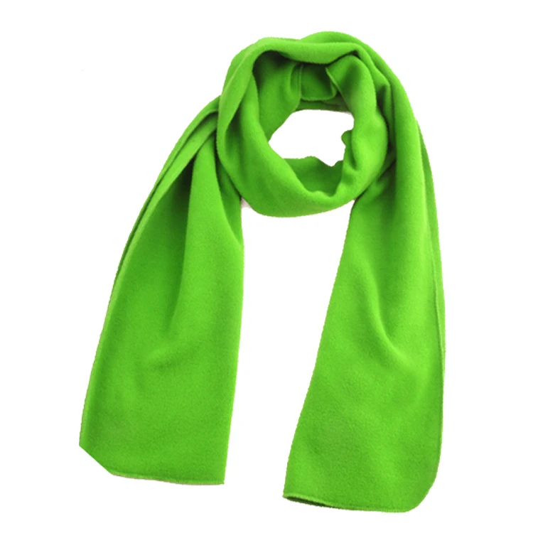 Polarfleece-Einfarben-Polyester-Schal für den Winter