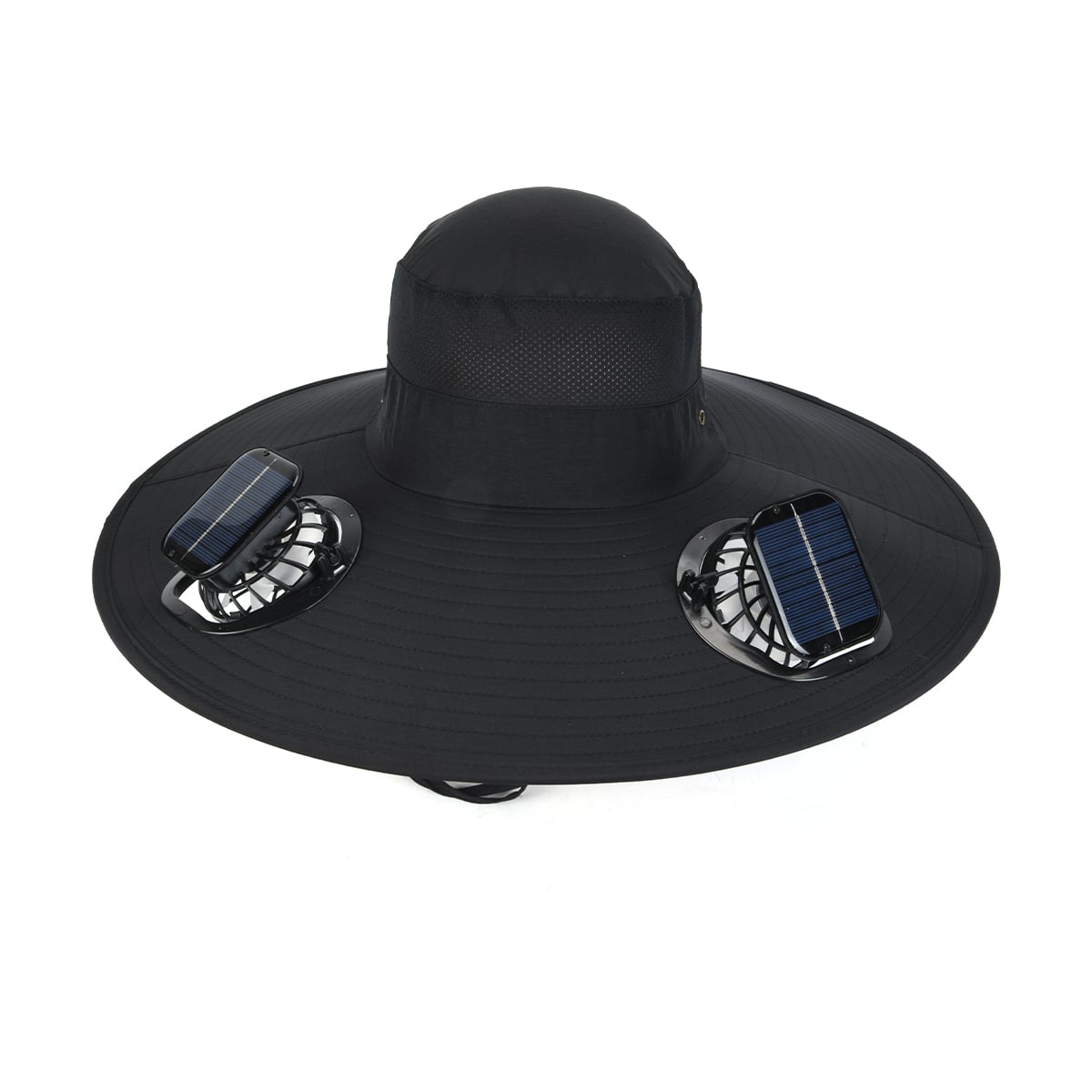 Chapeau à ventilateur solaire OEM, chapeau avec ventilateur de refroidissement alimenté par énergie solaire