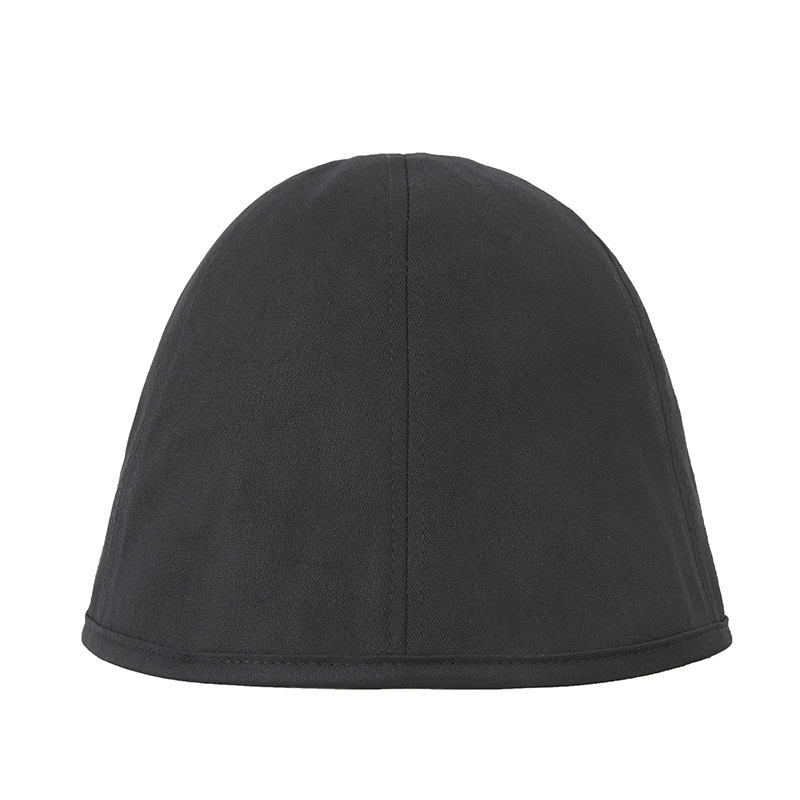 Chapeau cloche fashion noir à large bord