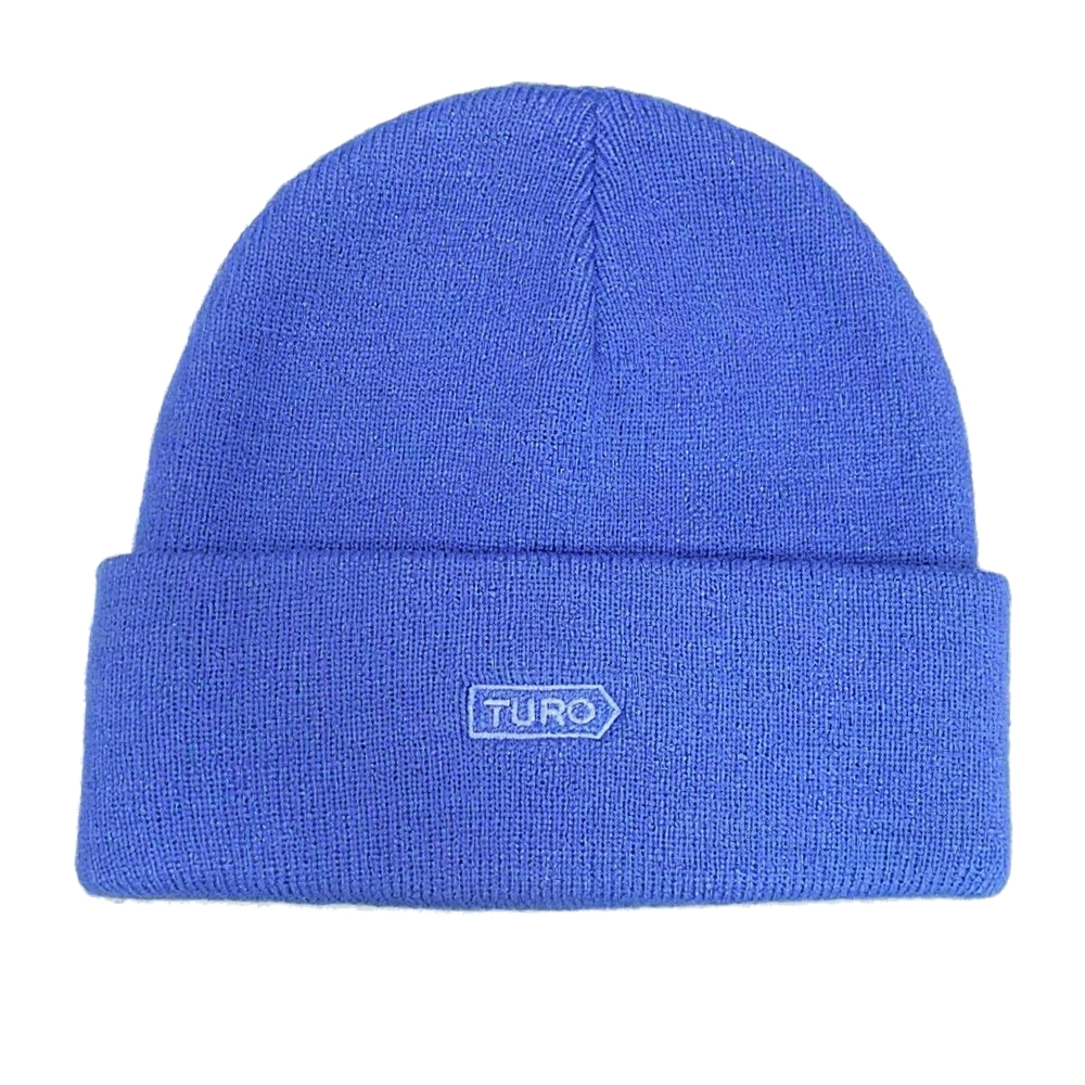 Winterlicher individueller Strick-Beanie für Werbezwecke