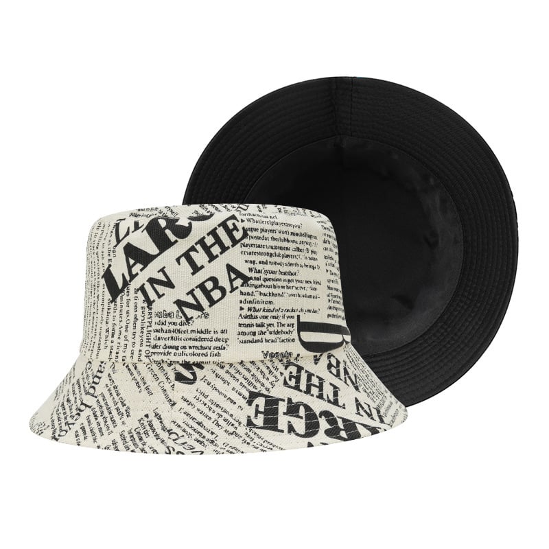 Dvouvrstvé klobouky typu bucket hat s vlastním logem