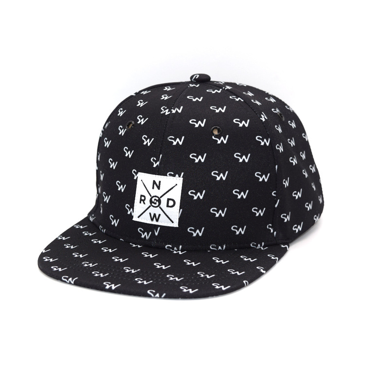 Custom Printing Logo Snapback Hats for Sports