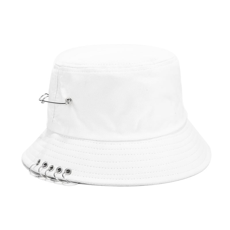 Chapeaux bucket sur mesure avec anneaux métalliques