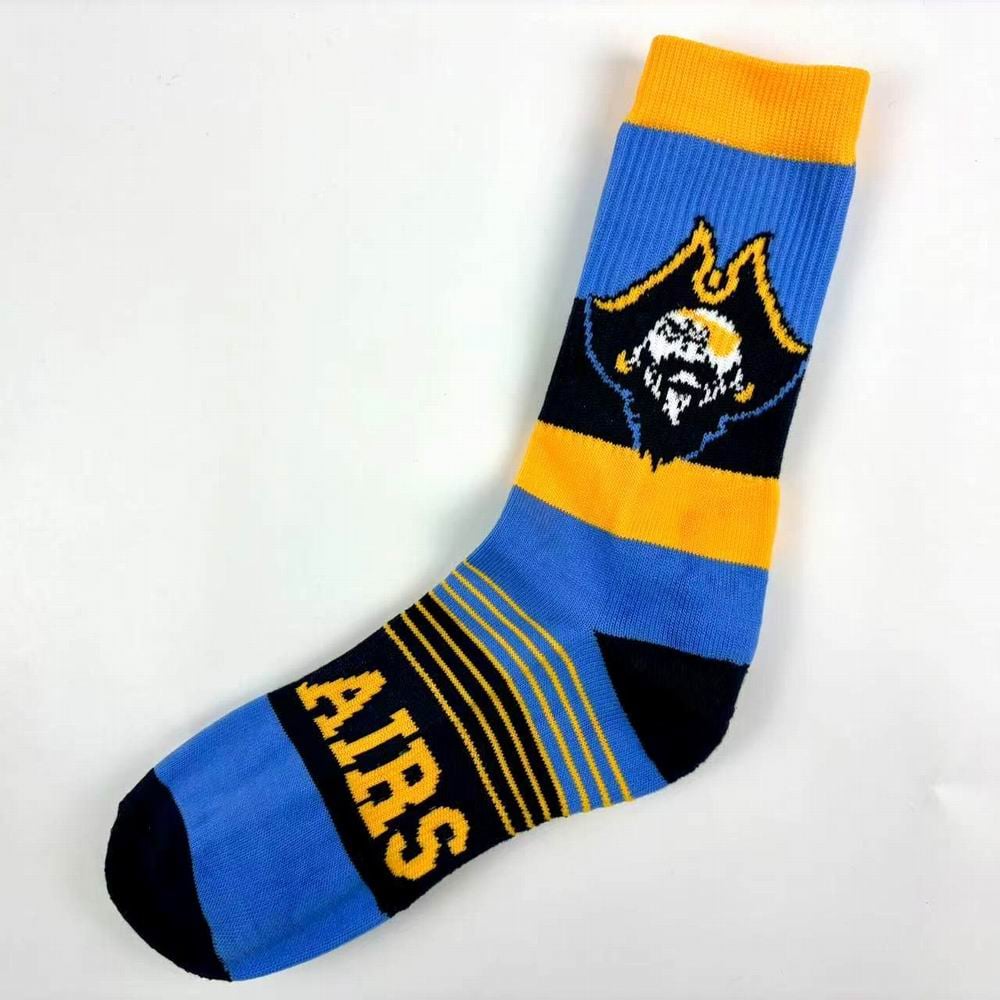 Kaus Kaki Uniseks Desain Kustom Katun untuk Penggunaan Normal
