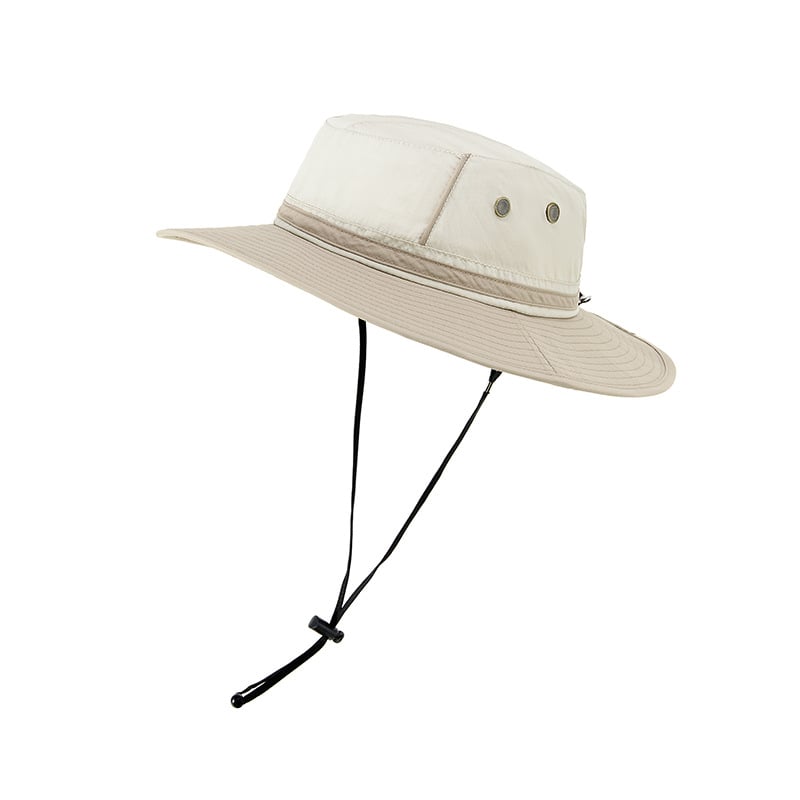 Chapeau cloche bicolore pour activités extérieures