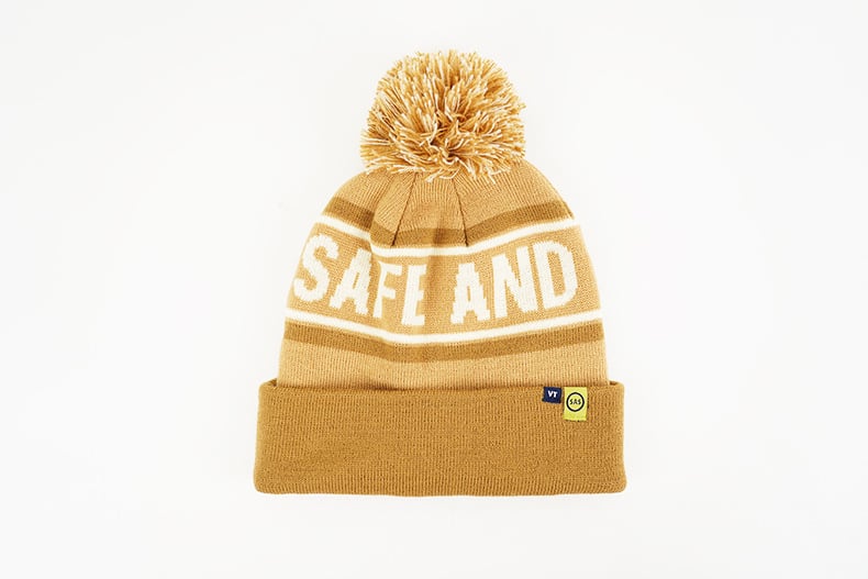 Pompom Jacquard Beanie Hat For Wholesale
