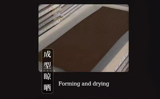 Forming and drying