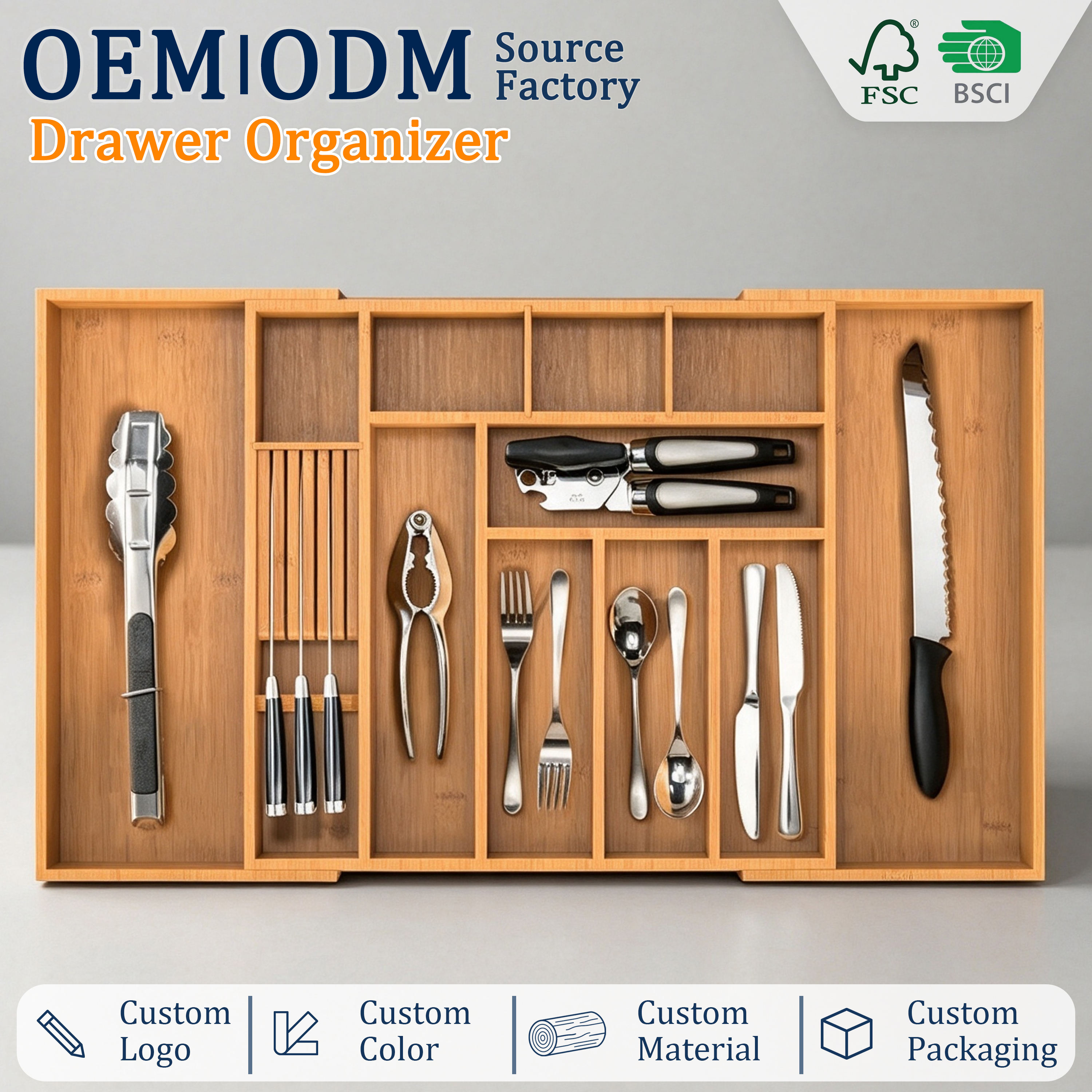 Carbon Natural Bamboo Kitchen Products, A Preferred Option For Global Brands