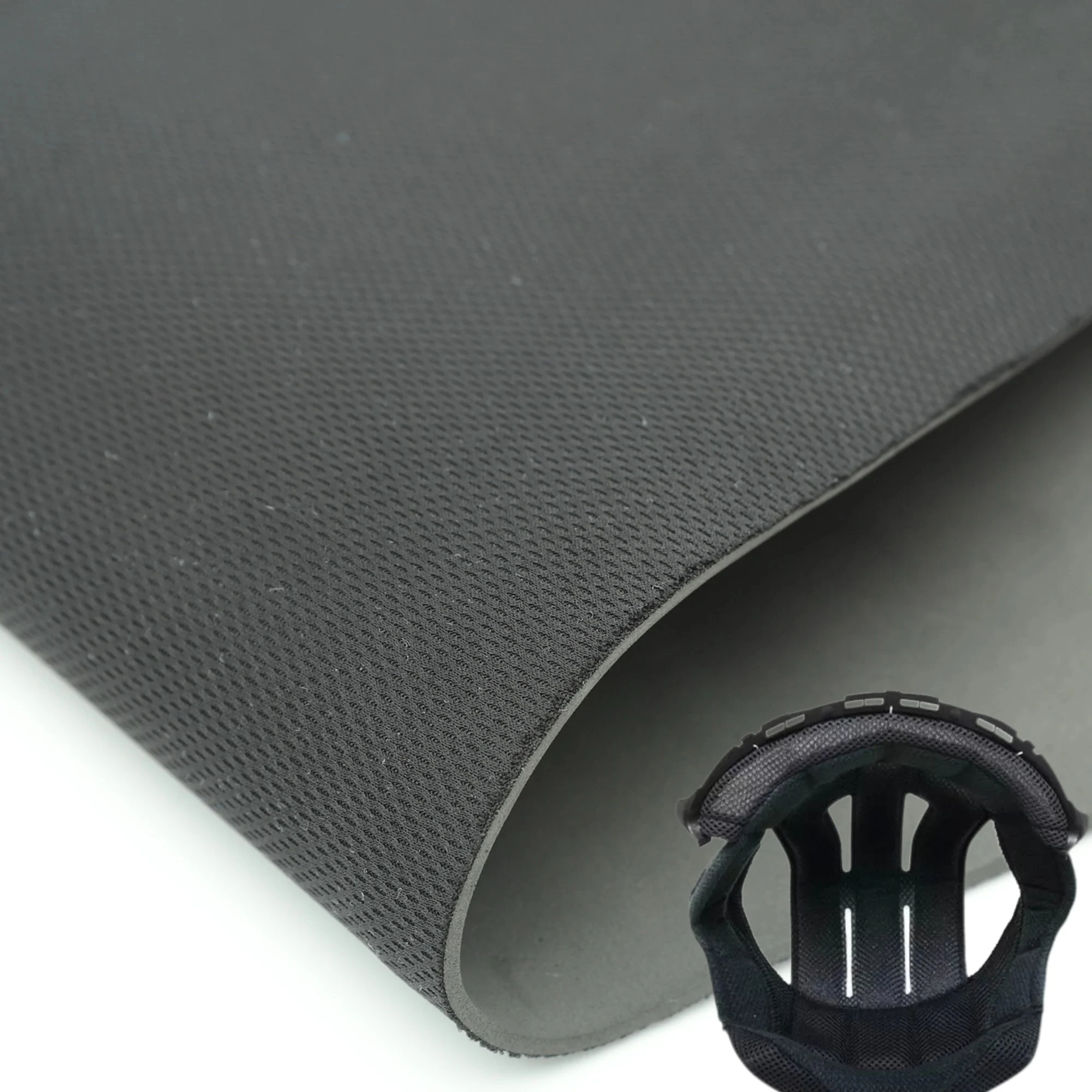 Polyester Bird Eye Mesh Fabric Laminated EVA Foam for Shoe Materials Sports Protection Bag Padding and Protective Liners