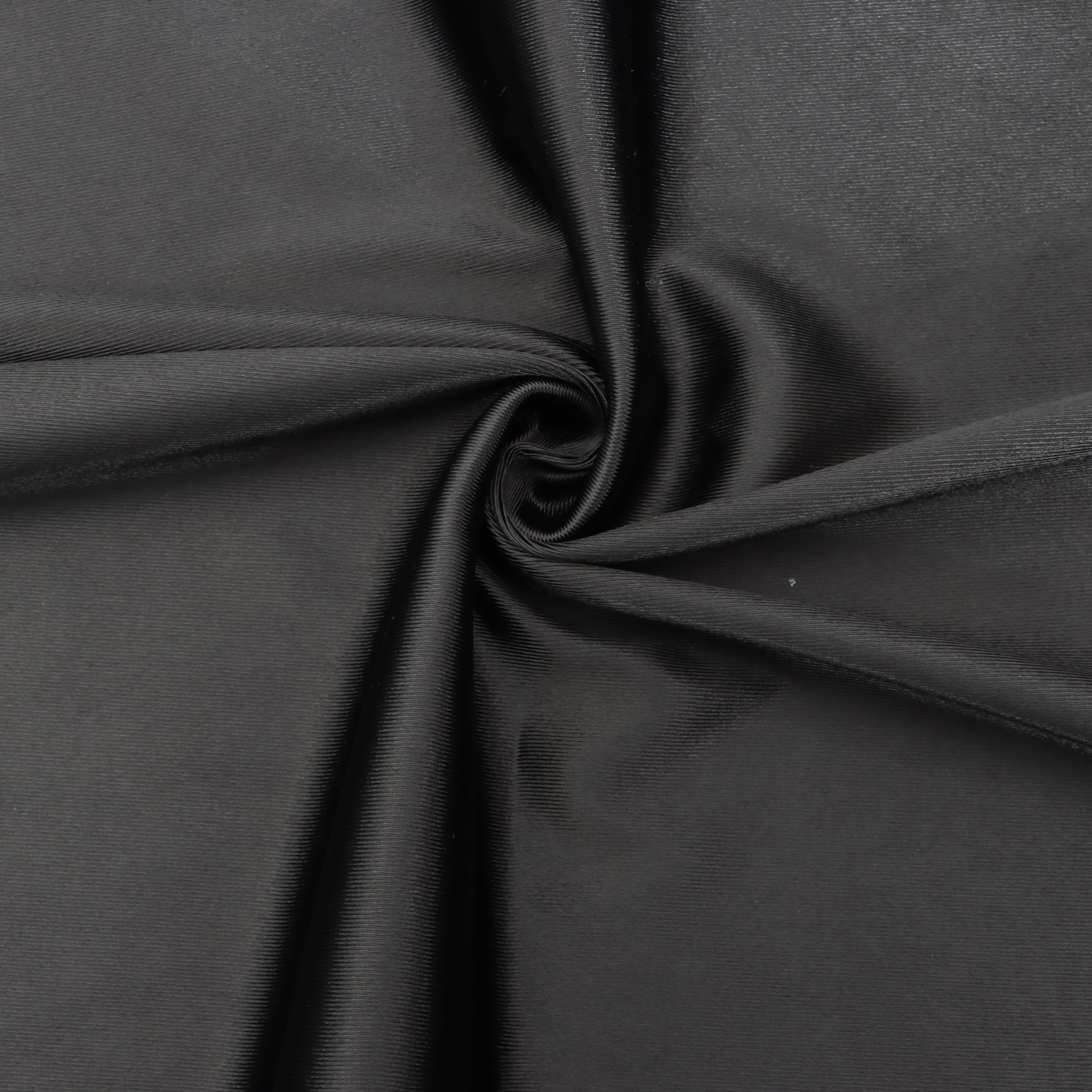  Polyester Wear-Resistant Fabric 59''Width Black Durable Abrasion-Resistant for Massage Chair Seat