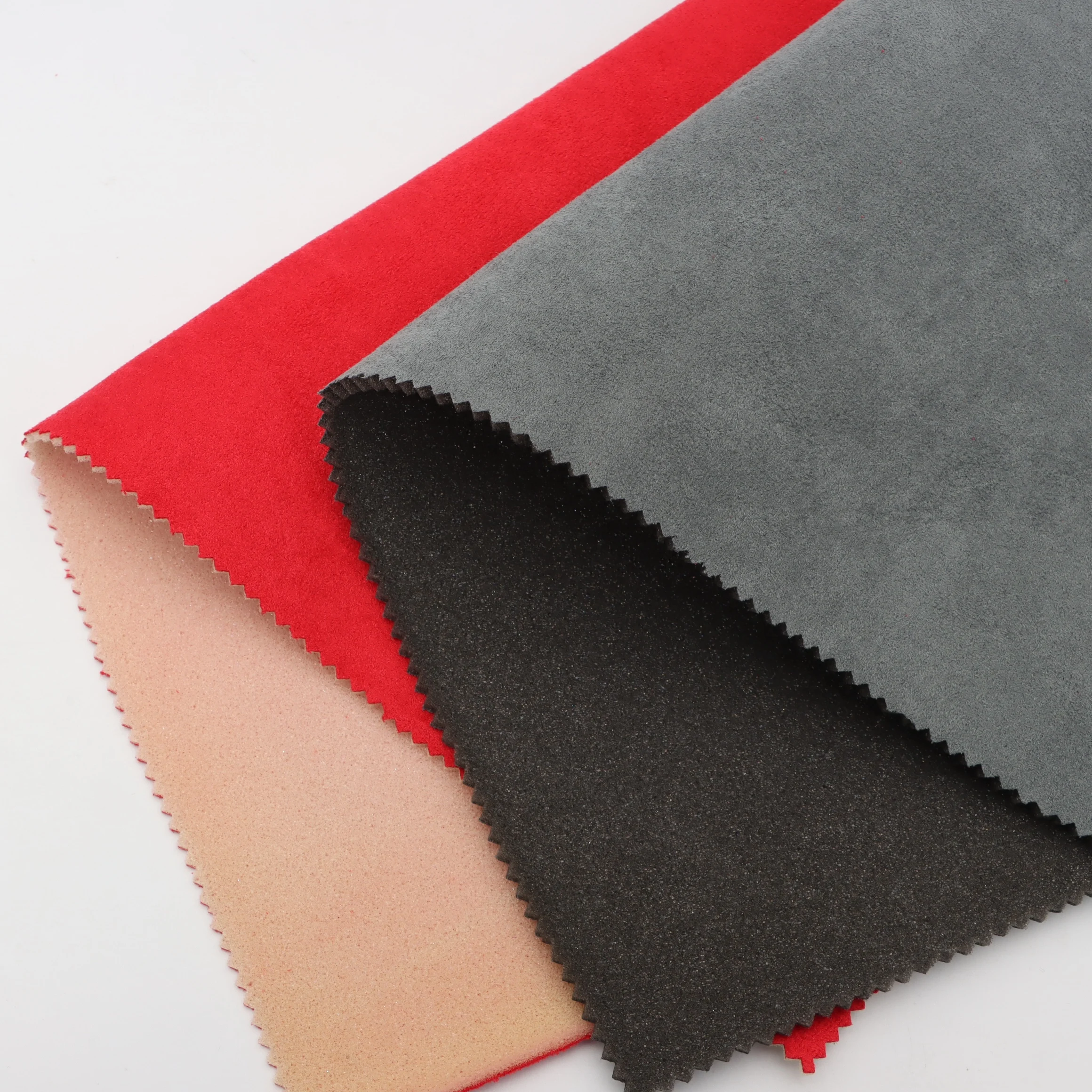 Soft Suede Fabric Laminated Foam for Automotive Headliner Car Interior Jewelry Box Lining and Protective Padding