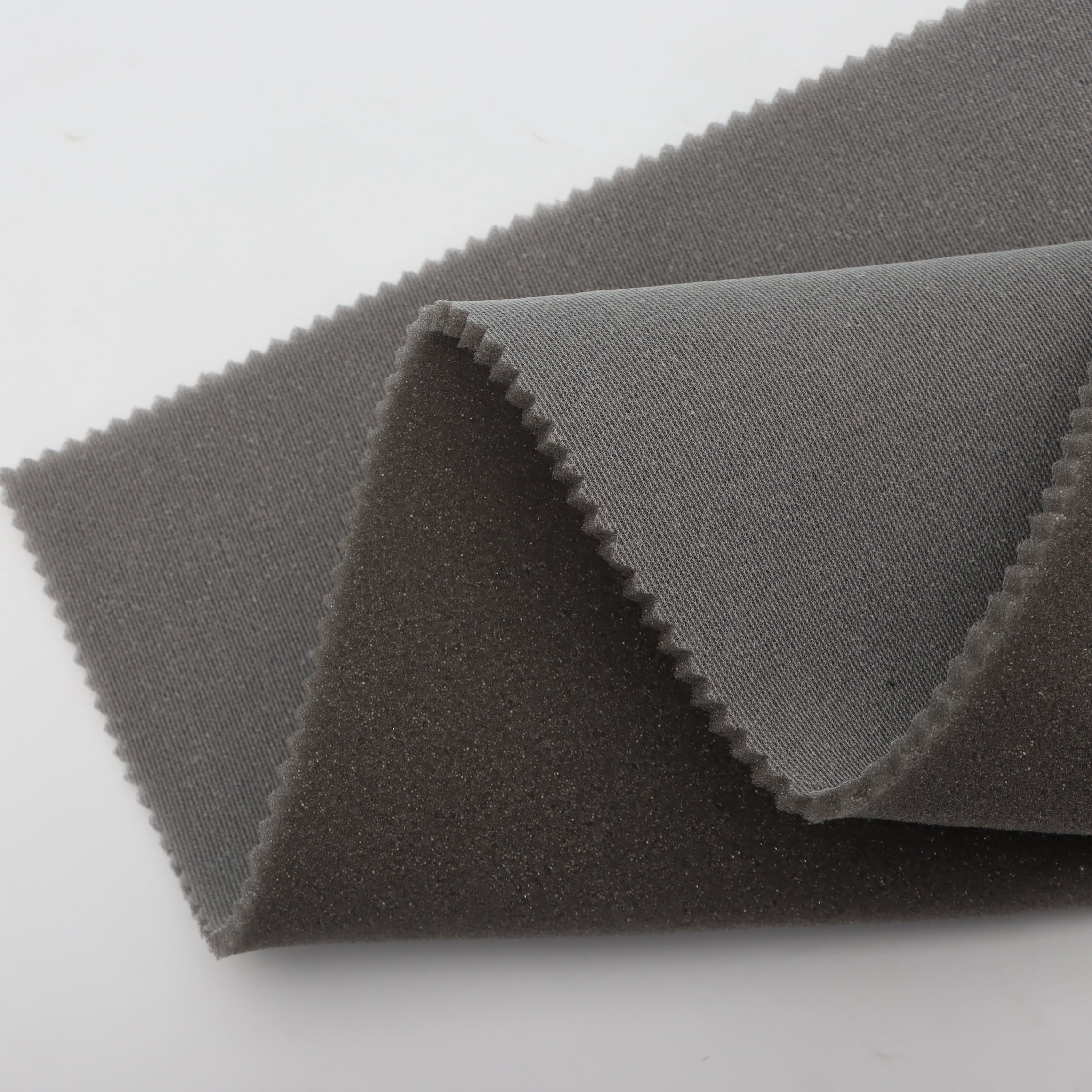 Breathable Mesh Fabric Laminated Foam for Helmet Lining Protective Padding Sofa Seat Lining and Sports Gear Inserts