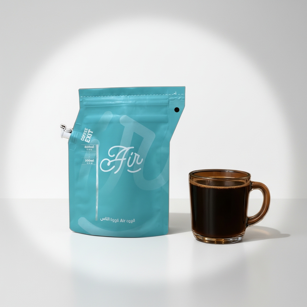 New Design Spout Pouch Coffee Maker Brew Bag Gravure Printing