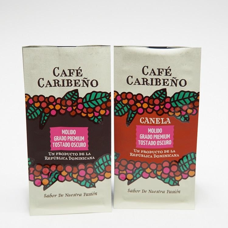 Coffee Bean Coffee Powder Plastic Packaging Bags Snack Food Metalized Box Pouch-1