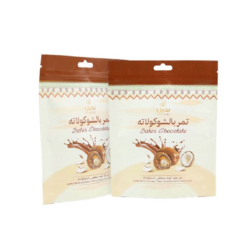 Custom PETVMPETPE Stand-Up Pouch for Chocolate & Confections