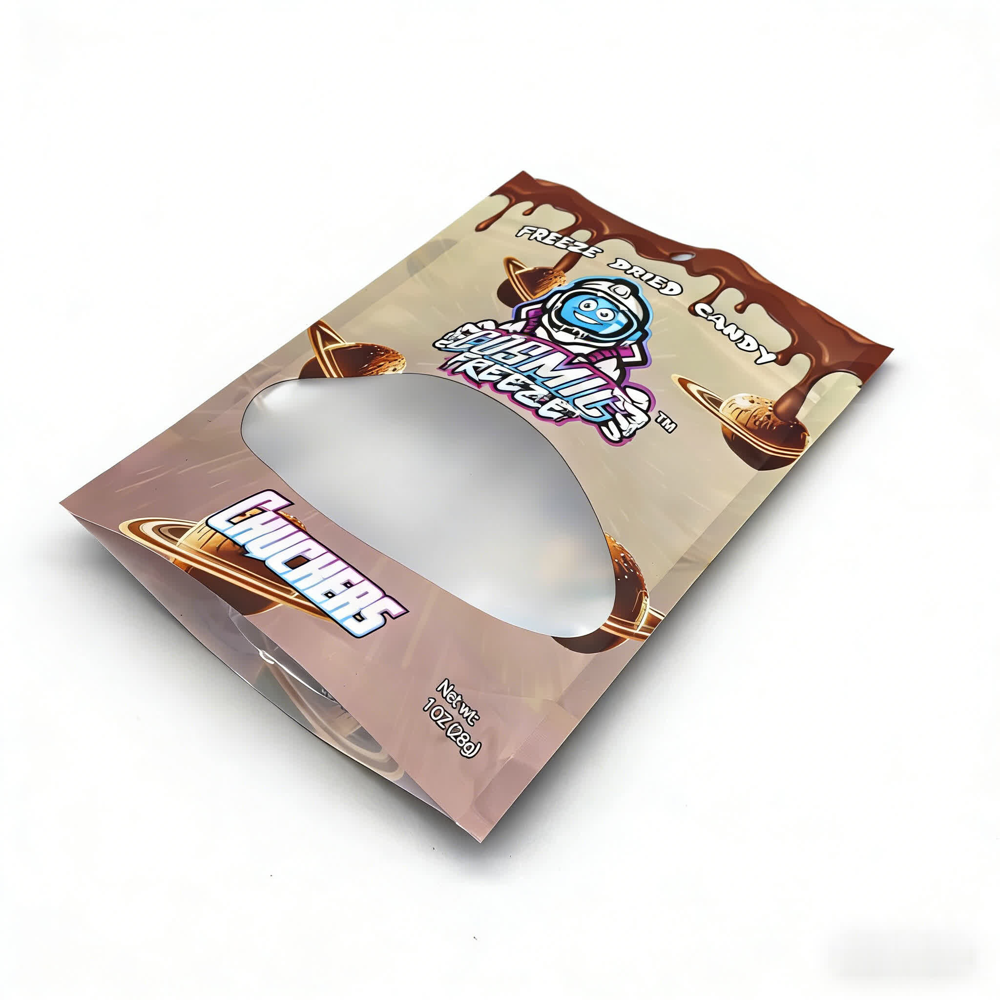 Custom Printing Mylar Chocolate Doypack Stand up Pouch-3