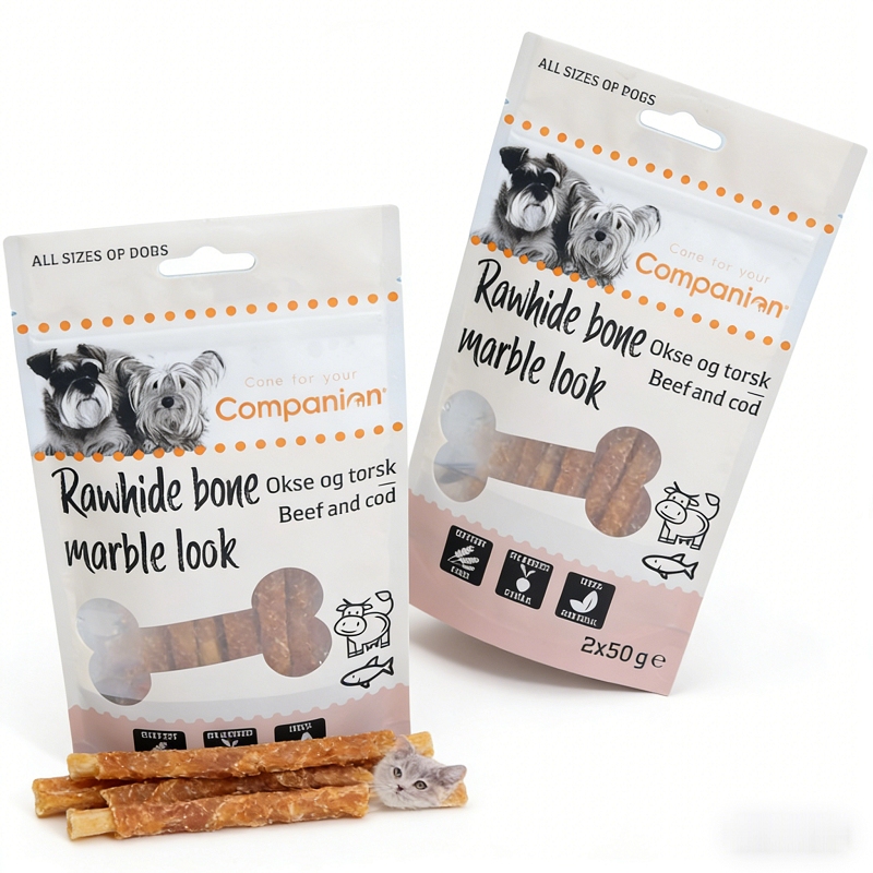 Durable and Safe Moisture-Proof Stand up Pouch for Pet Food Storage for Cat Dog