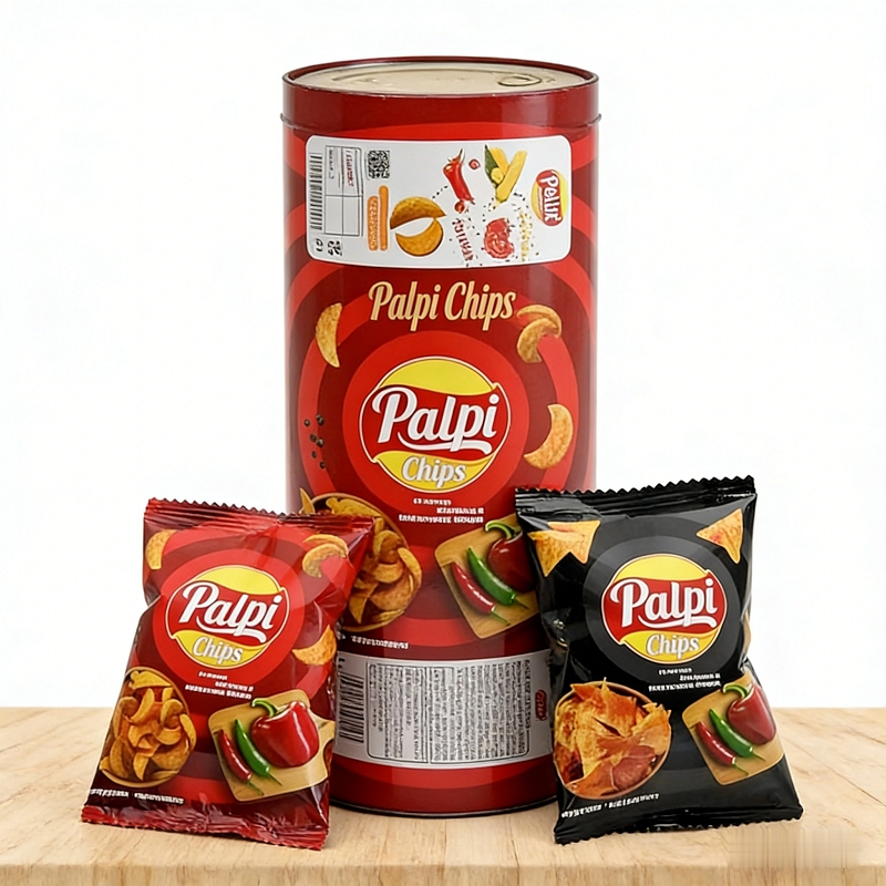 Custom Metallic Snack Potato Chips Food Grade Wrapping Packaging Film Roll-3