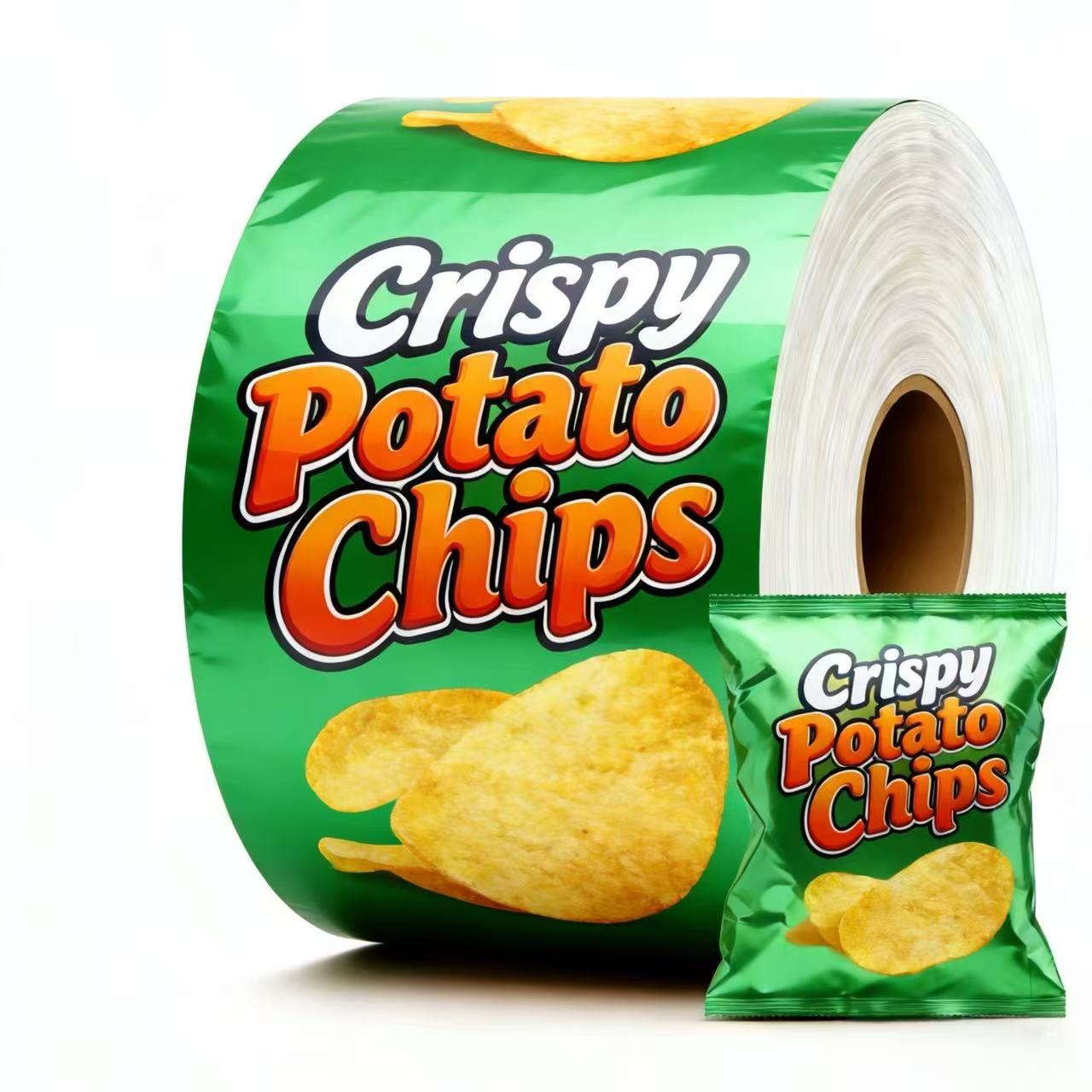 Snack Potato Chips Sachet Wrapping Packaging Film Roll-2