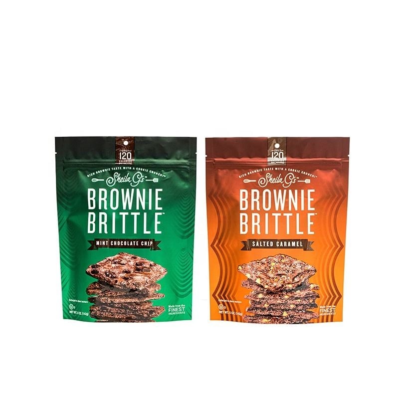 Custom Matte Eight-Side Seal Pouch for Chocolate Snacks Stand Up Pouch-2