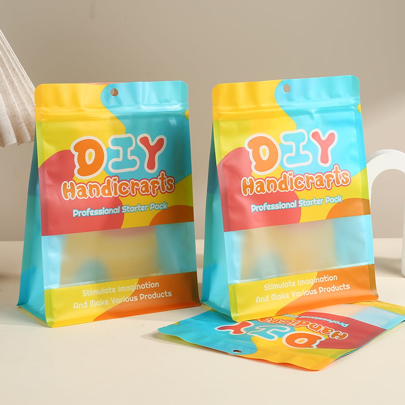 Factory Specifications of a Custom Design Glossy Finish Plastic Candy Bags Supplier