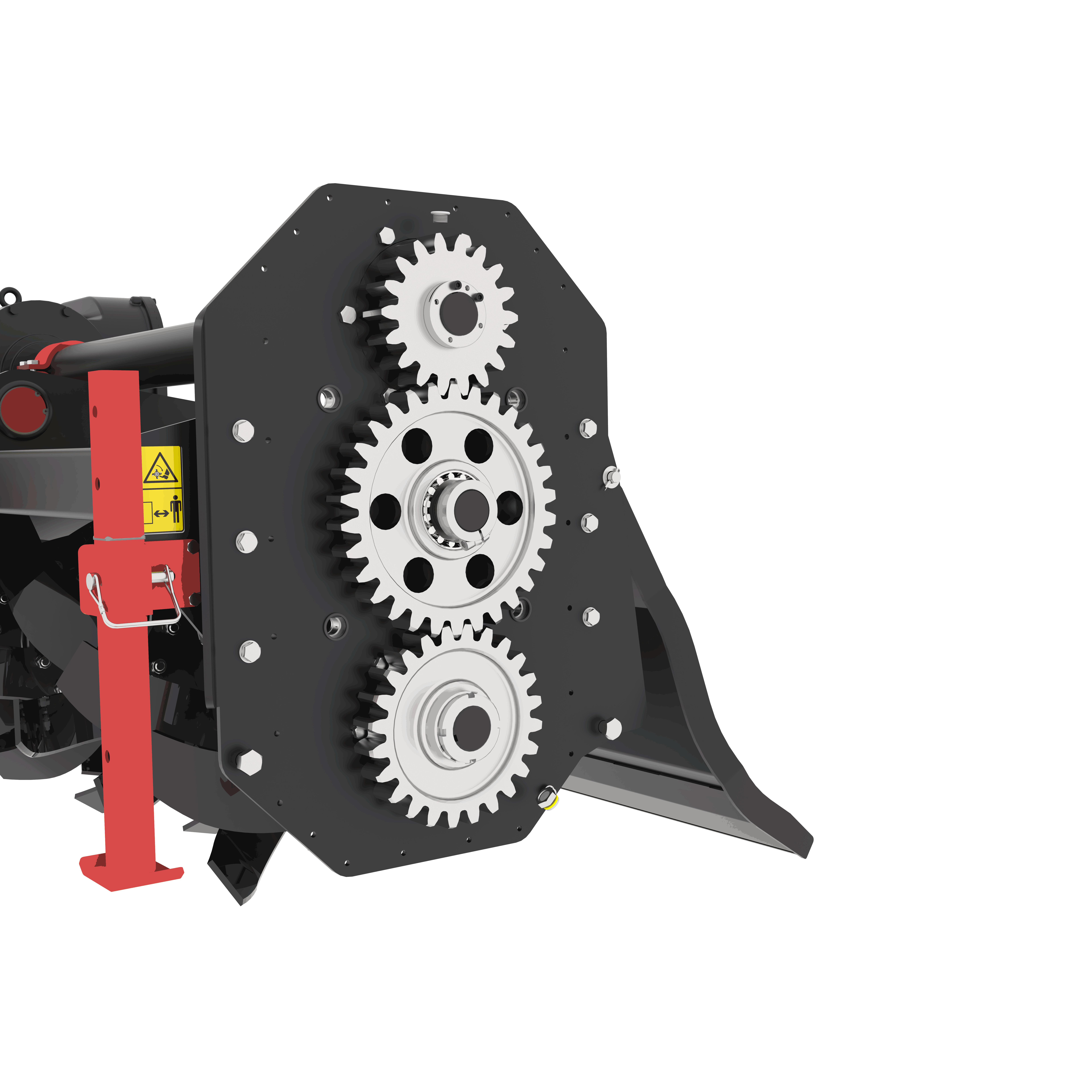 1GQH-230 sideshift function 100hp  Rotary tiller 