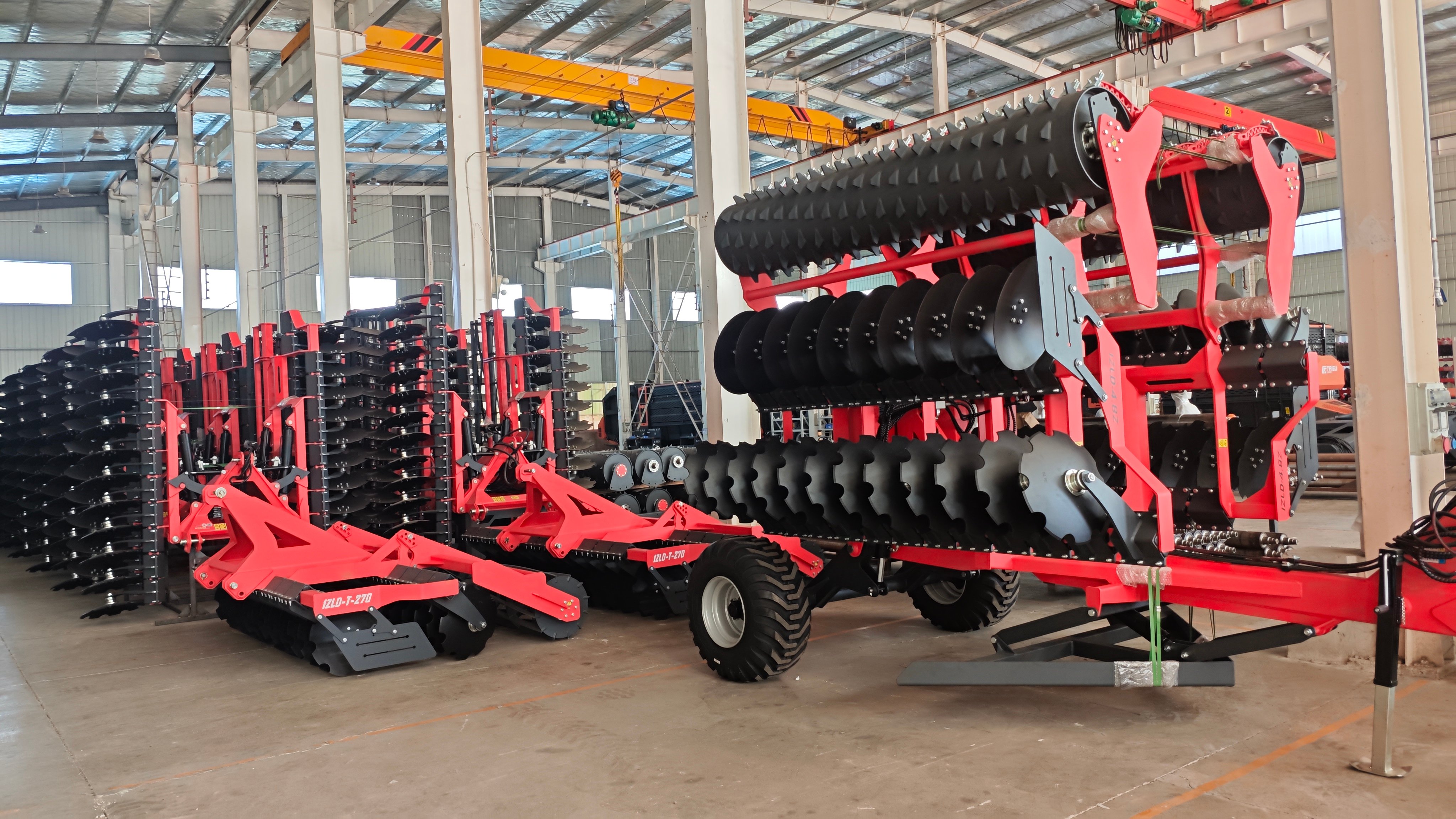 1ZLXD-5.4 Compact disc harrow  tillage tools with three point suspension 