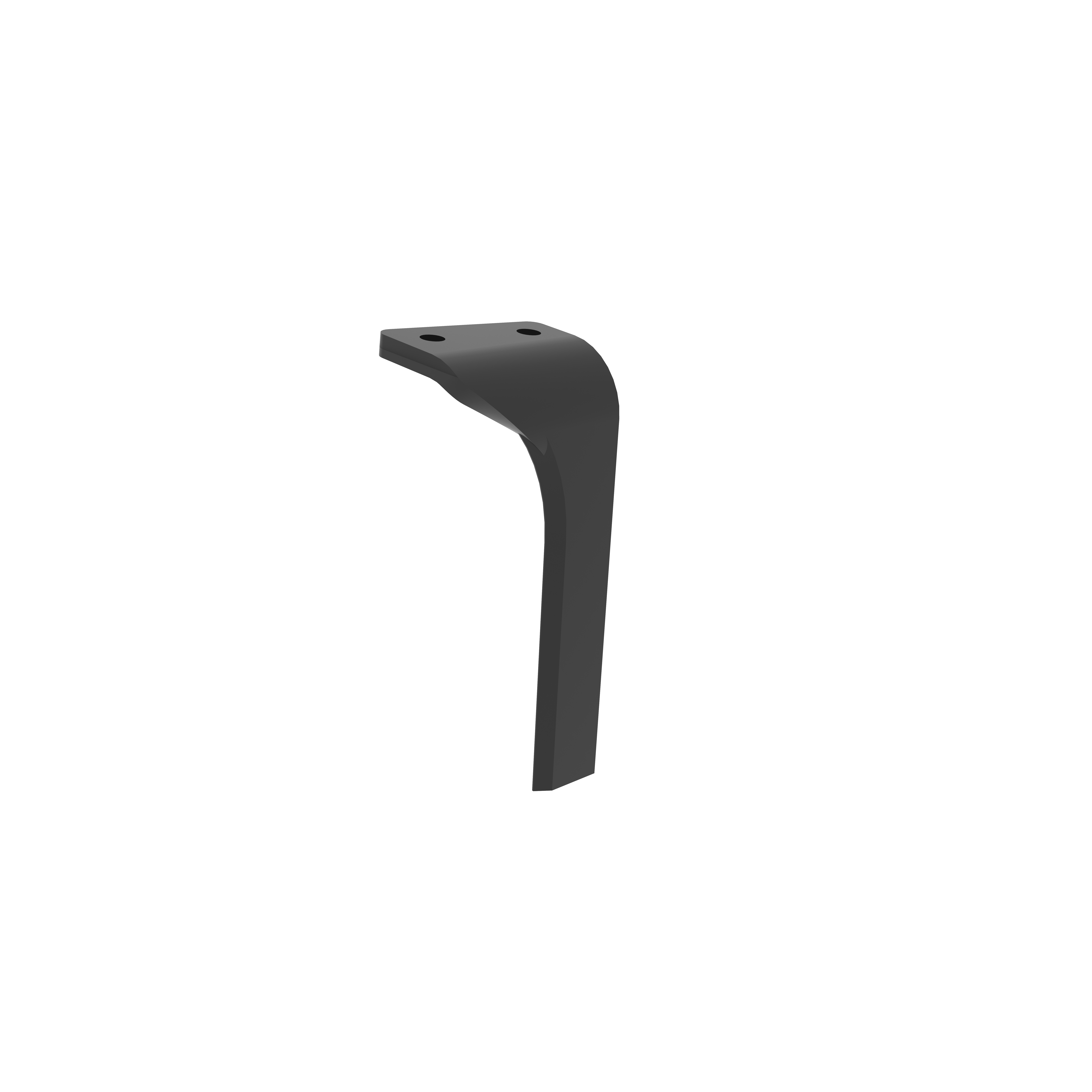 Light power harrow blades