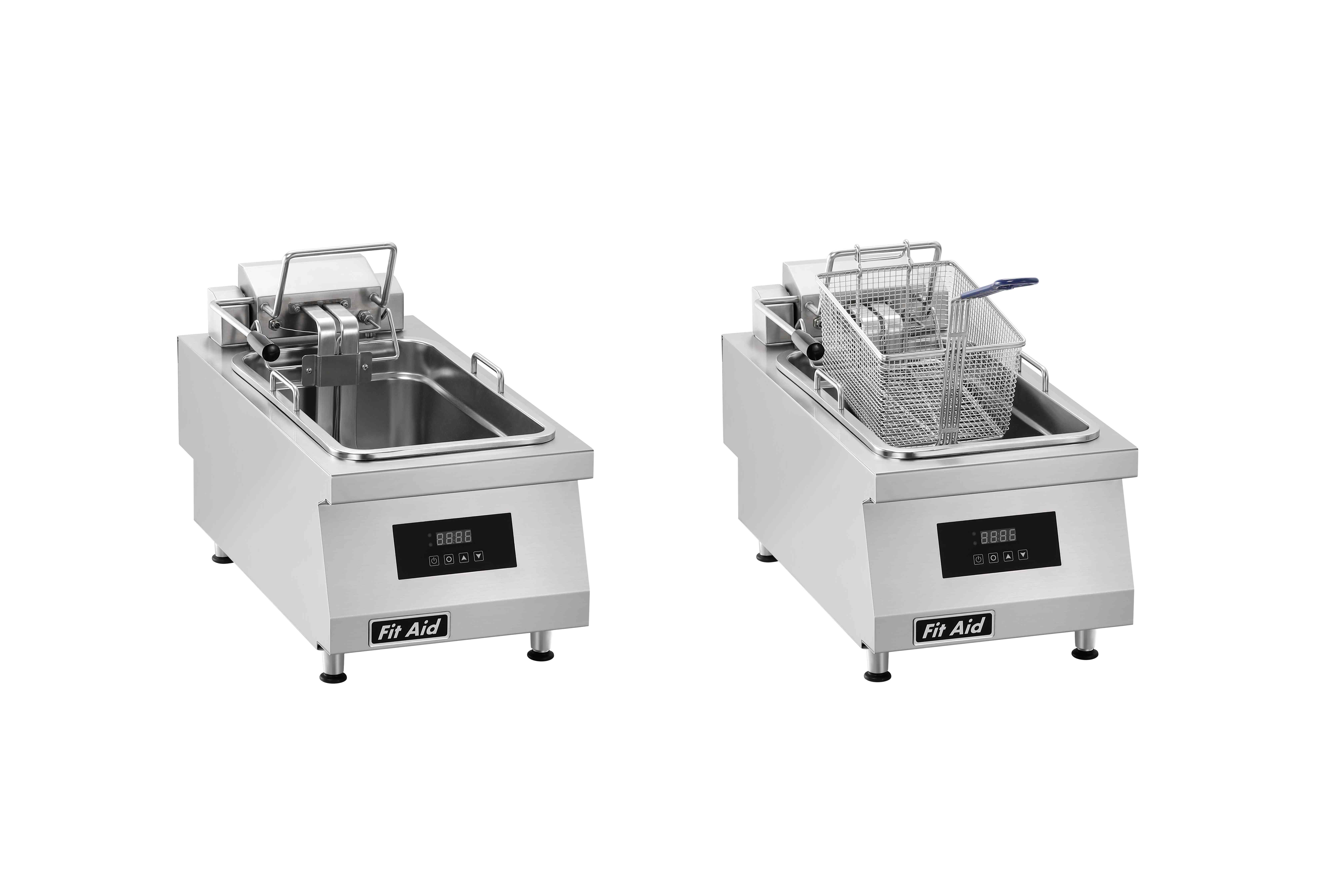 Fit Aid Heavy-Duty 700 Series Commercial Countertop Electric Deep Fryer
