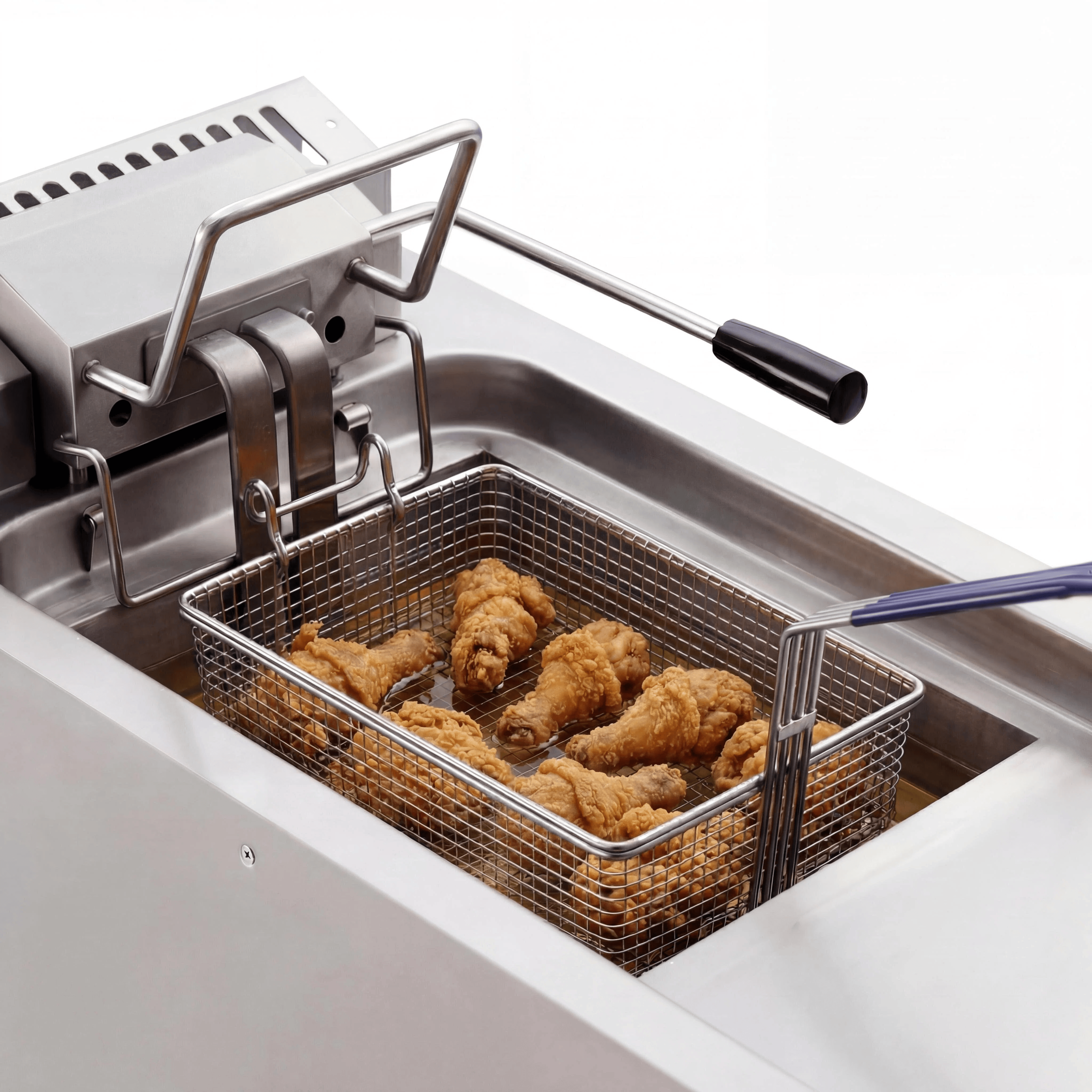 Friteuse électrique commerciale robuste Fit Aid série 750/900 avec socle armoire