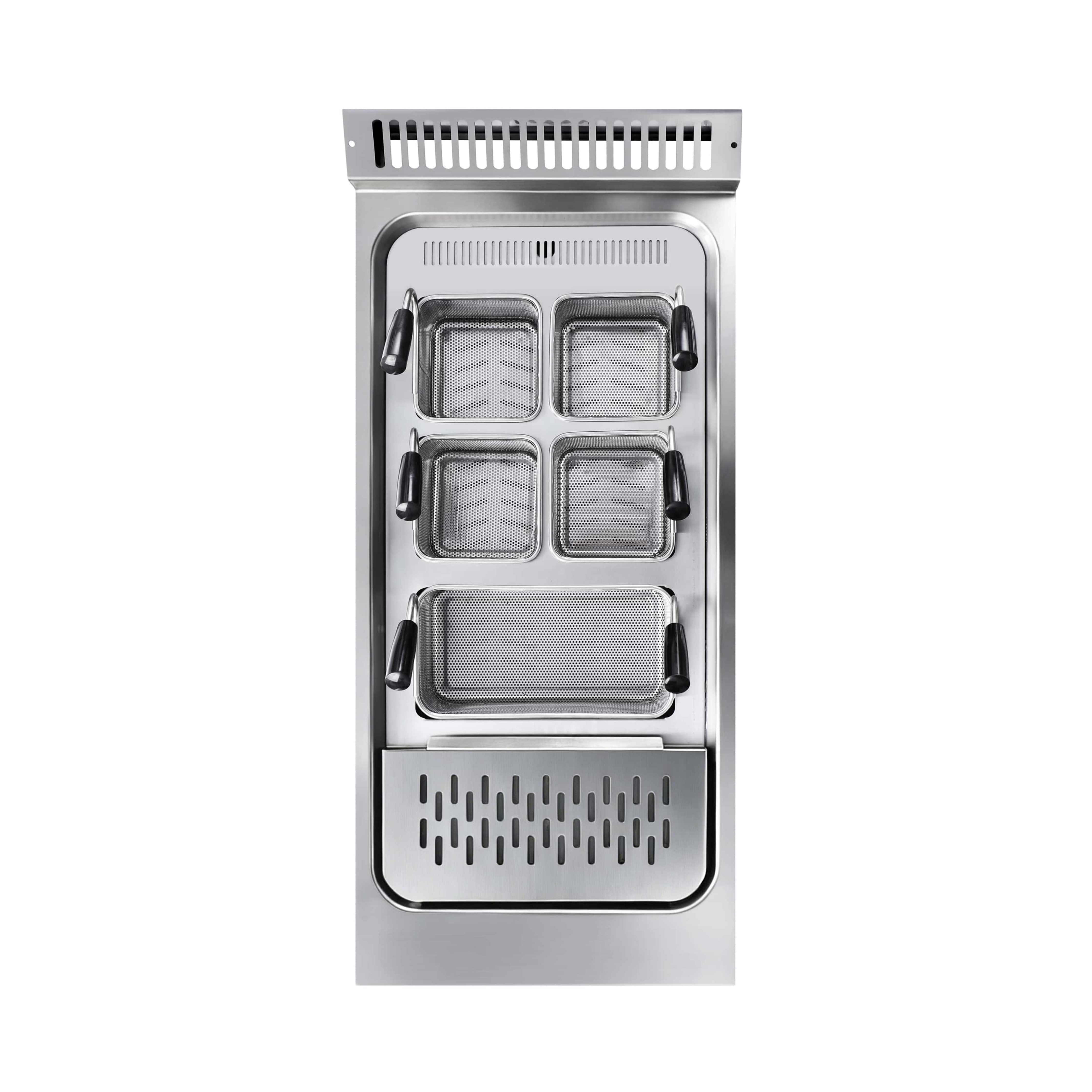 Cuiseur à pâtes électrique commercial lourd Fit Aid des séries 750/900 avec socle armoire