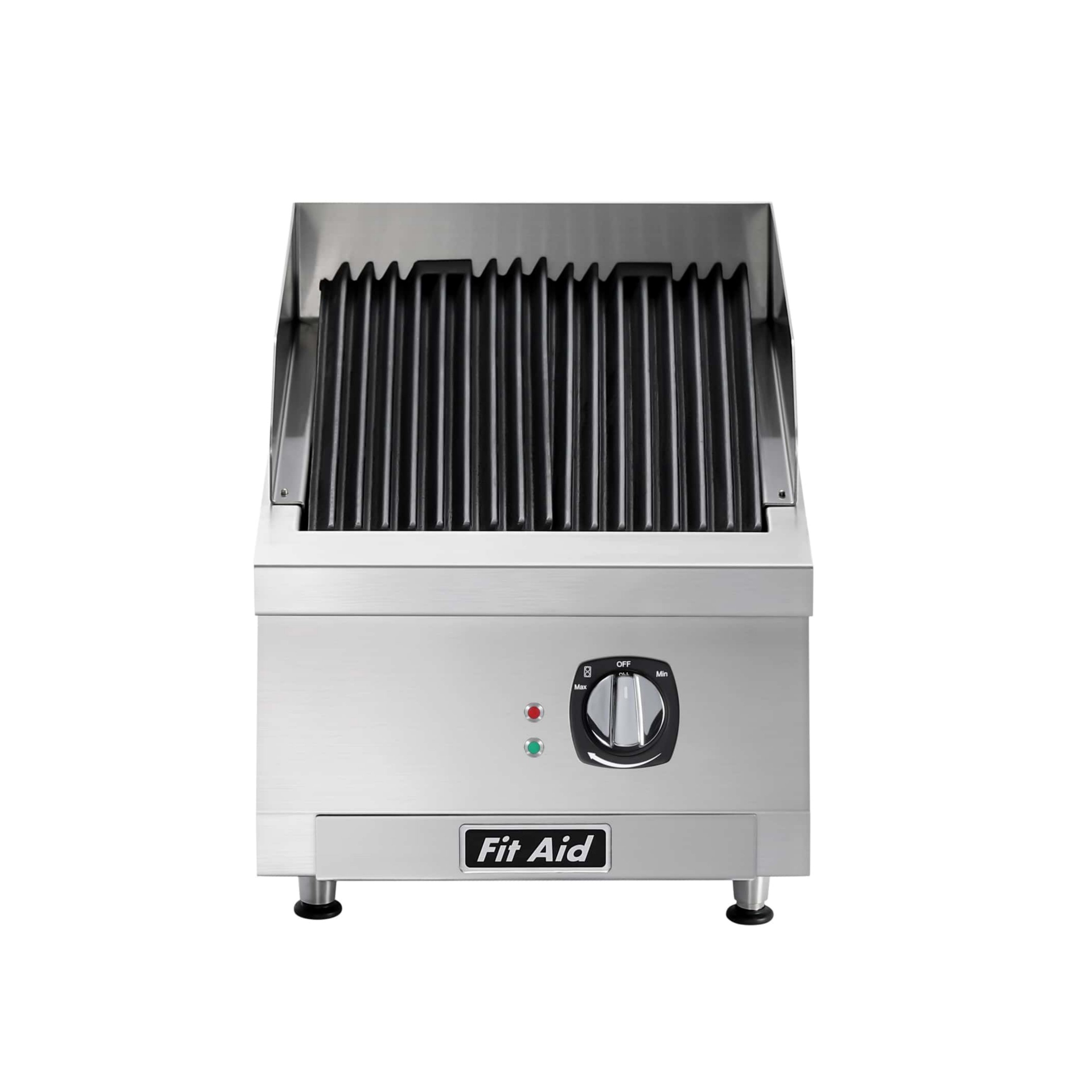 Gril électrique commercial robuste Fit Aid, série 700, pour plan de travail
