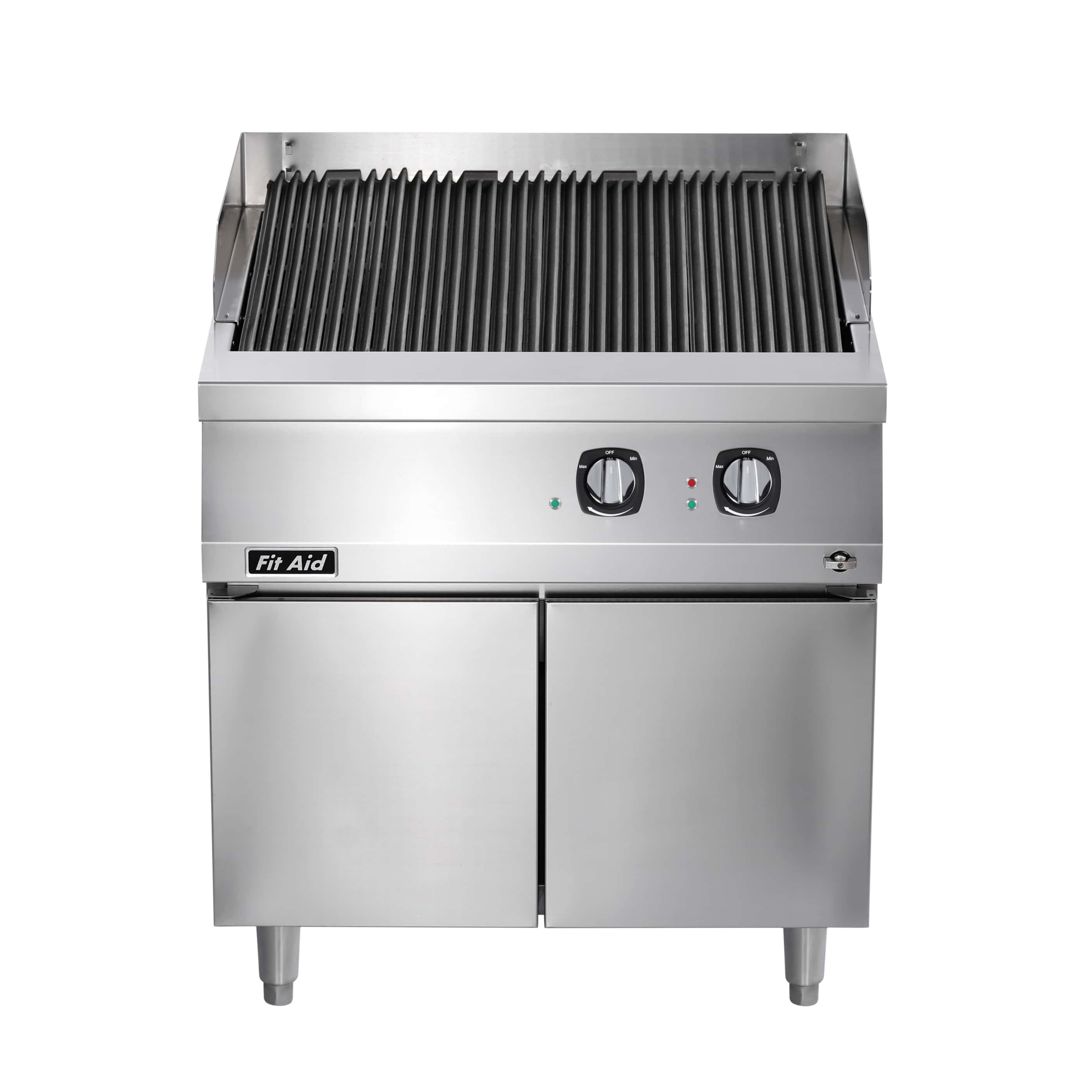 Gril électrique commercial lourd Fit Aid des séries 750/900 avec socle armoire