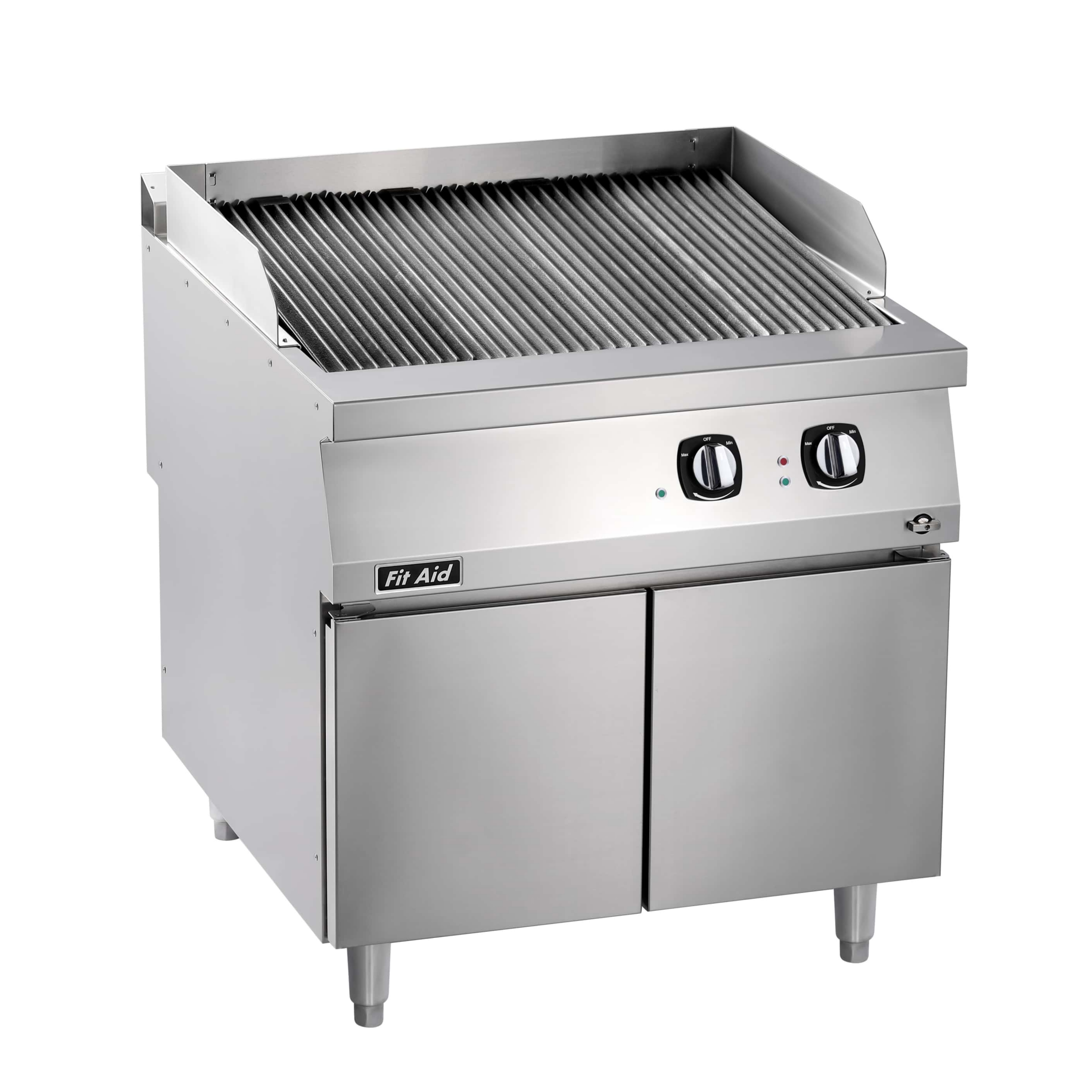 Gril électrique commercial lourd Fit Aid des séries 750/900 avec socle armoire
