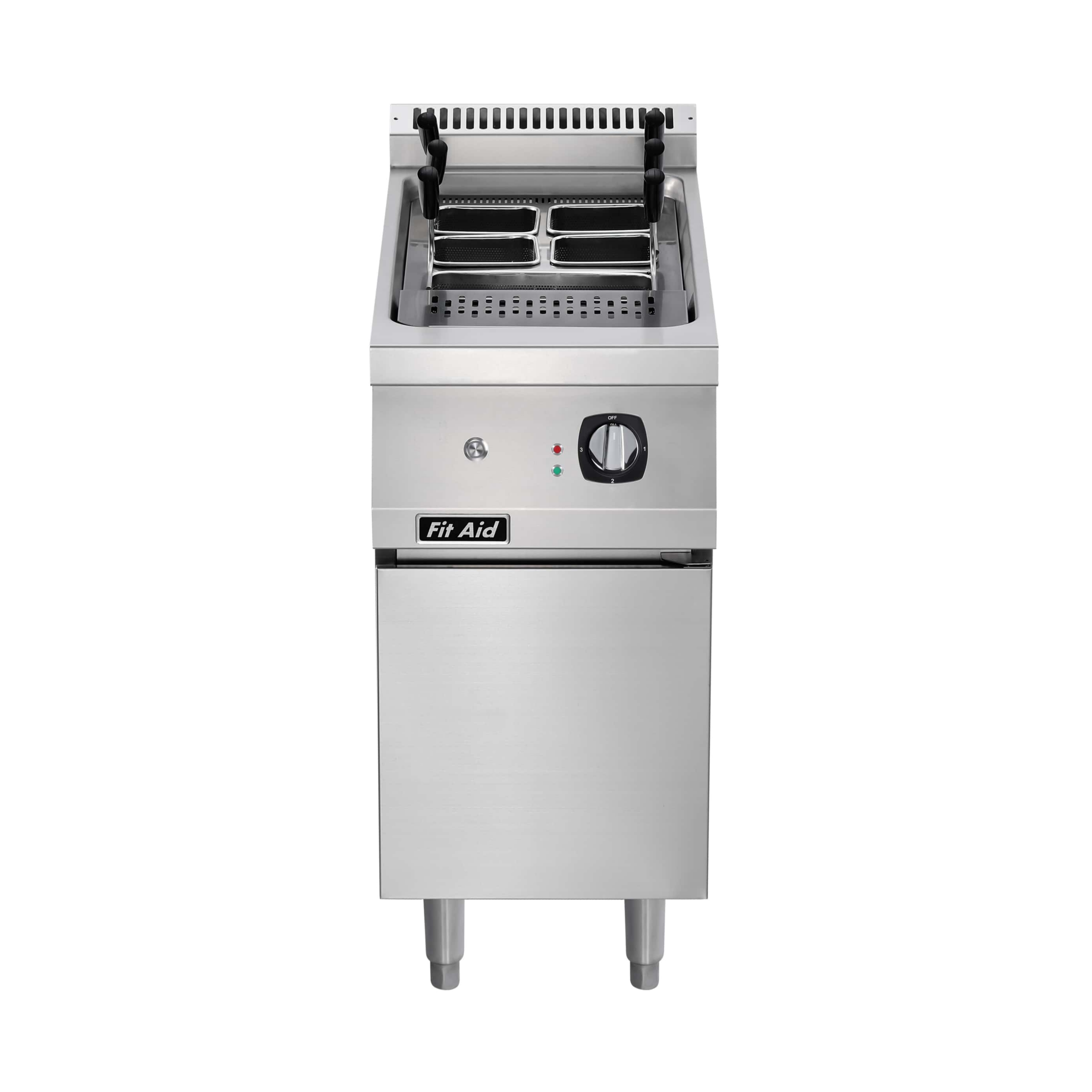 Cuiseur à pâtes électrique commercial lourd Fit Aid des séries 750/900 avec socle armoire