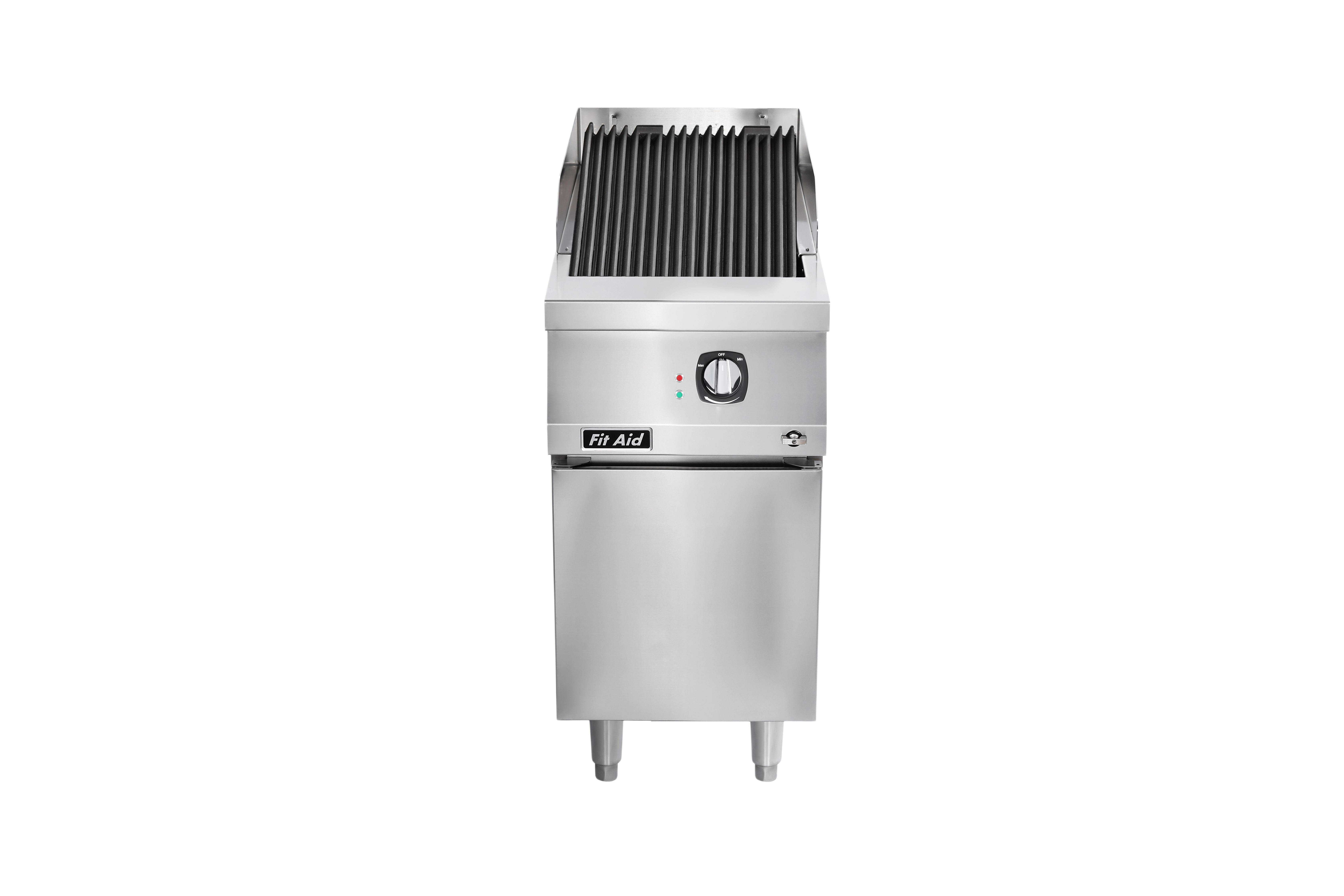 Fit Aid Heavy-Duty 750/900 Series Commercial Electric Charbroiler with Cabinet Base