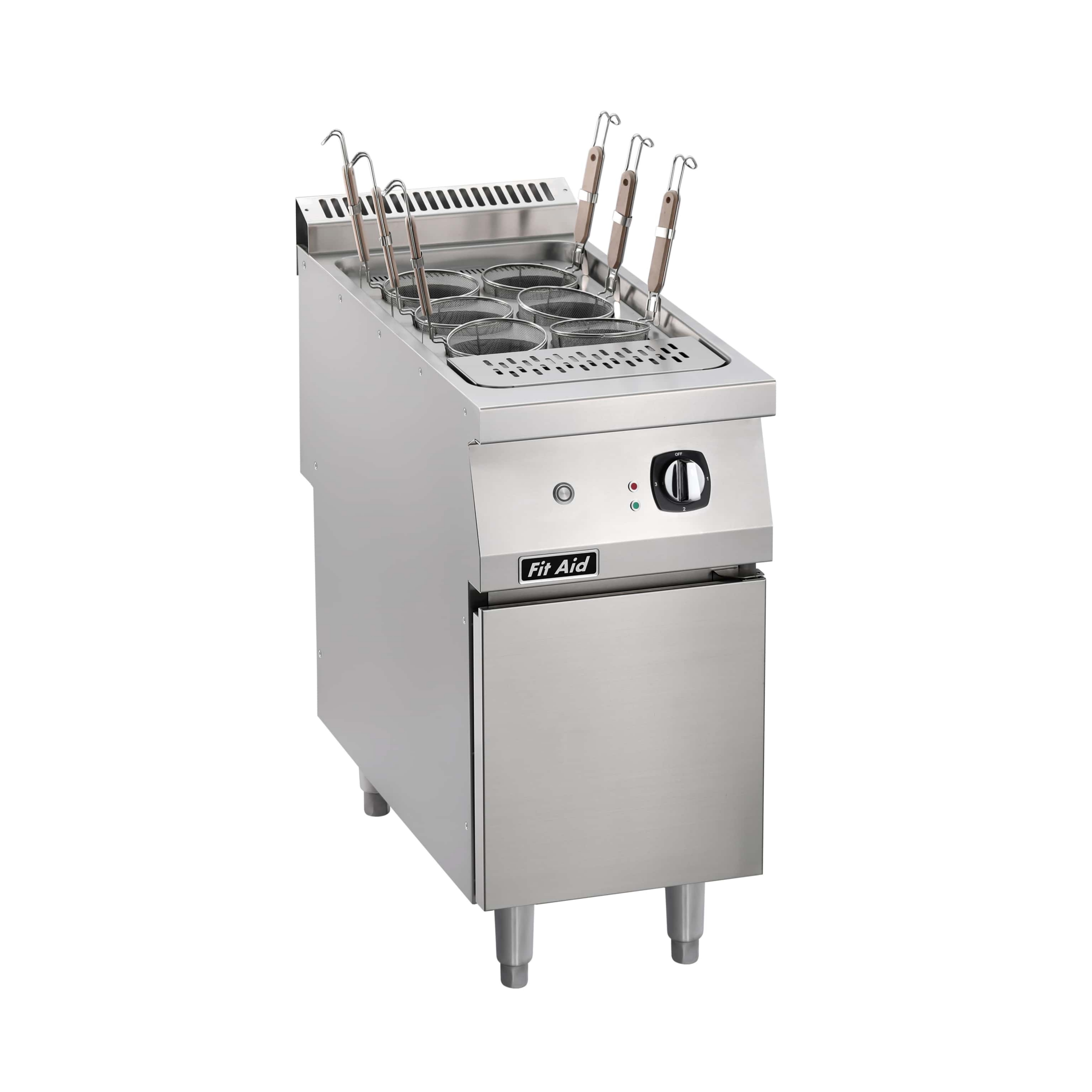 Cuiseur à nouilles électrique commercial lourd Fit Aid des séries 750/900 avec socle armoire