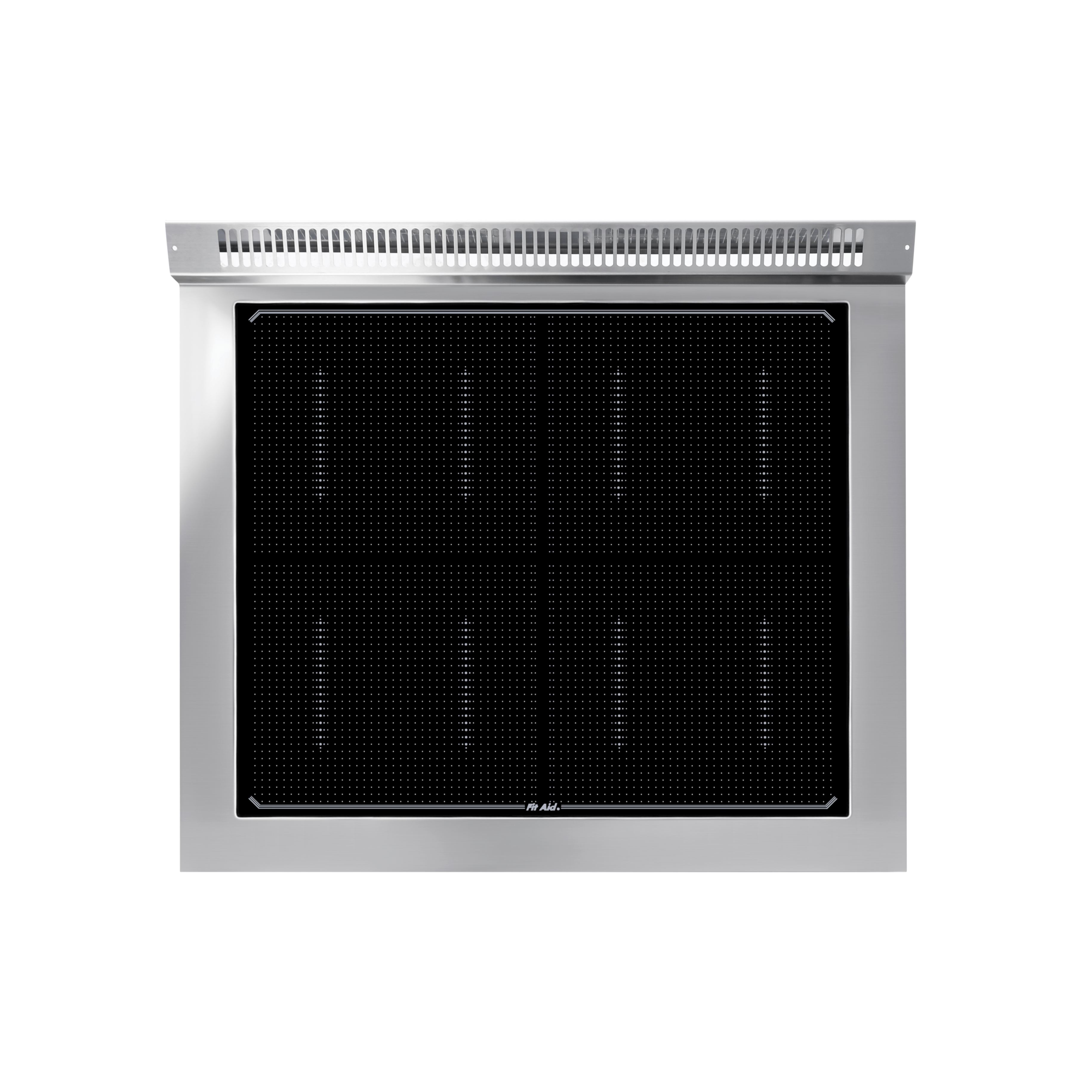 Cuisinière à induction commerciale robuste Fit Aid pour zone libre et plaque de cuisson intégrée