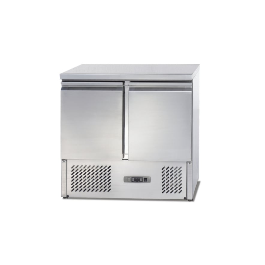 banc de travail pour salades à 2 portes et refroidissement statique — S900 / S901 S/S TOP / S901 TOP EN GRANIT