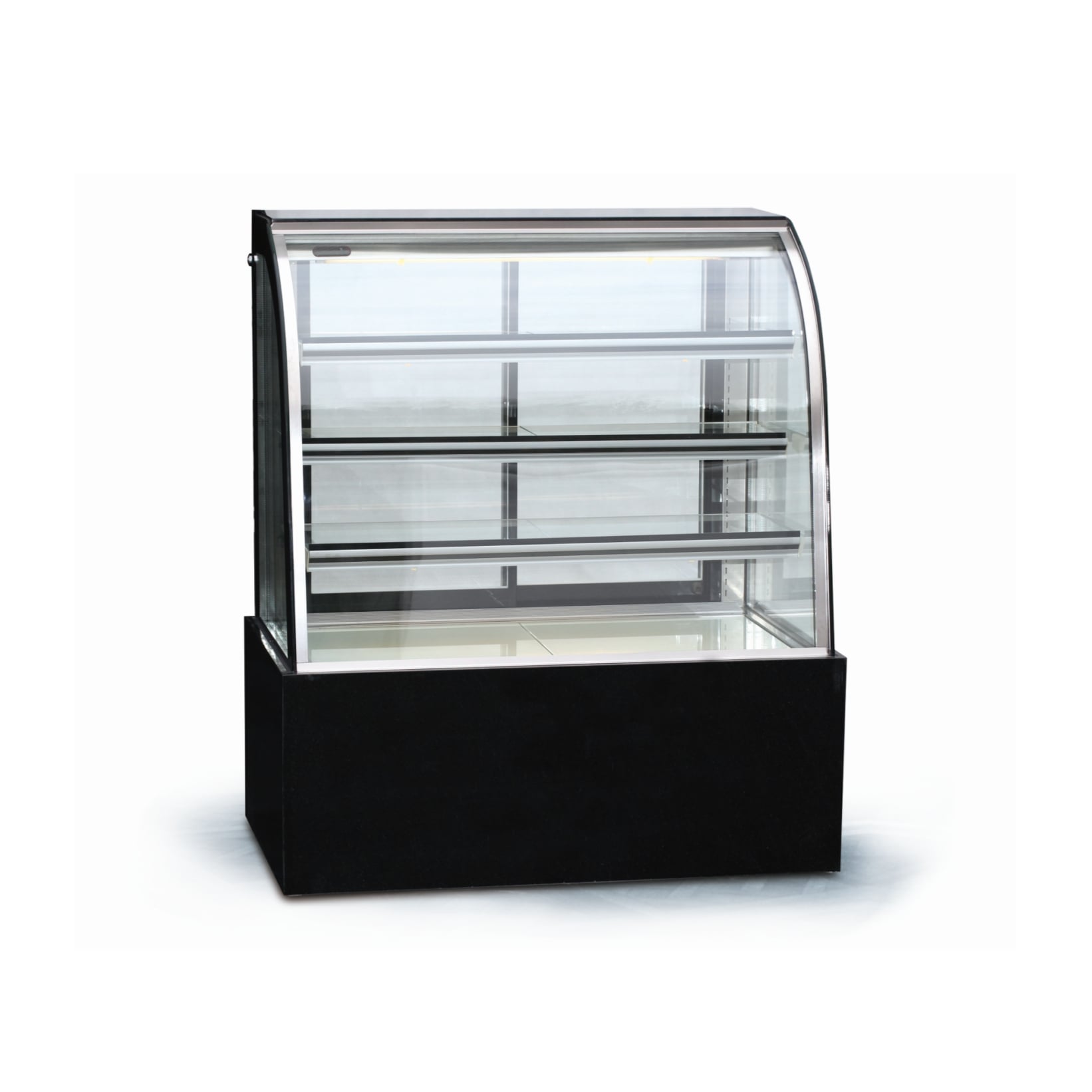 Vitrine réfrigérée pour gâteaux marbrés à température unique — 415-915 L, refroidissement par ventilateur, compresseur Danfoss