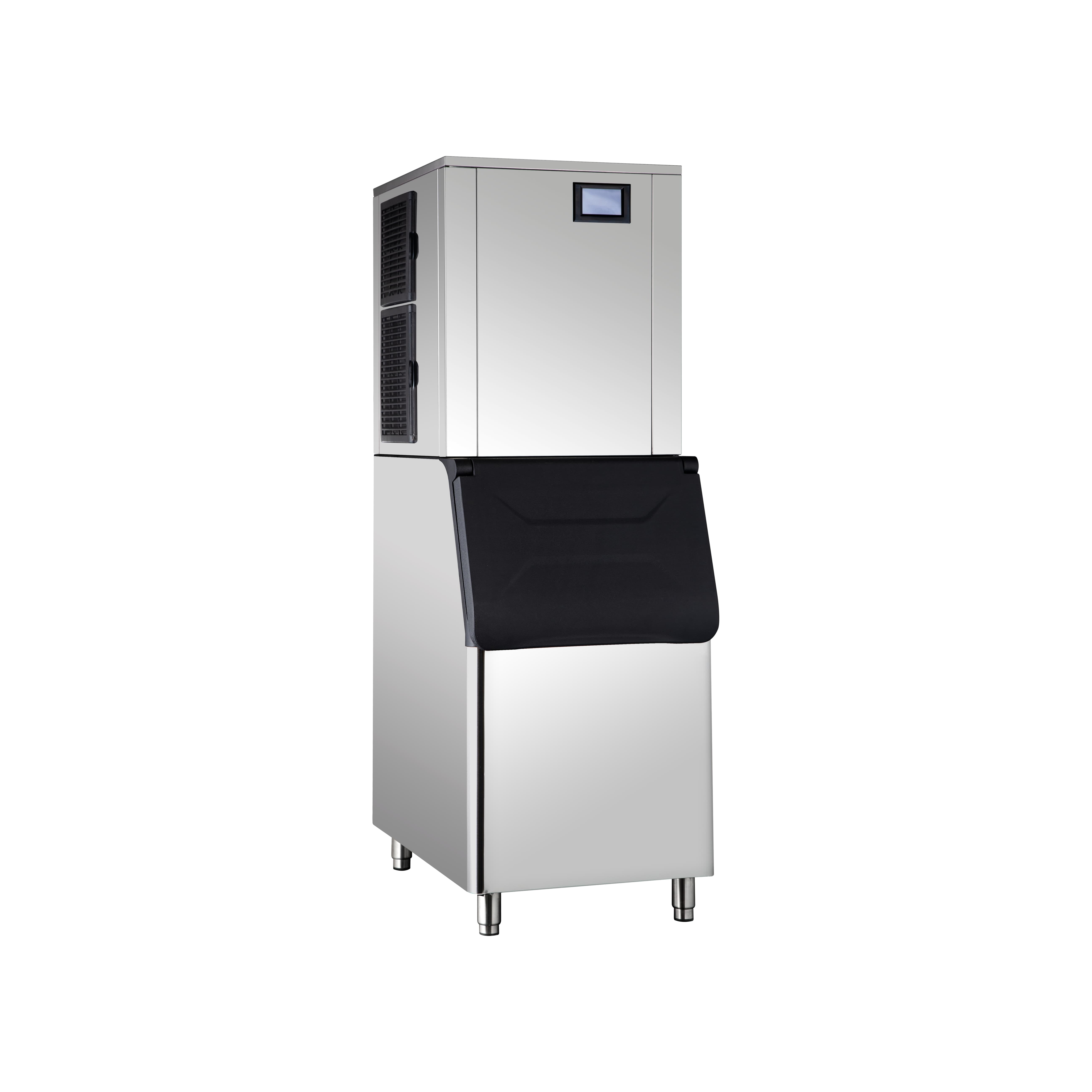Machine à glace en copeaux entièrement fermée avec bac de stockage — AP-0.2TS / AP-0.3TS / AP-0.5TS / AP-1TS, 200–1000 kg/24 h