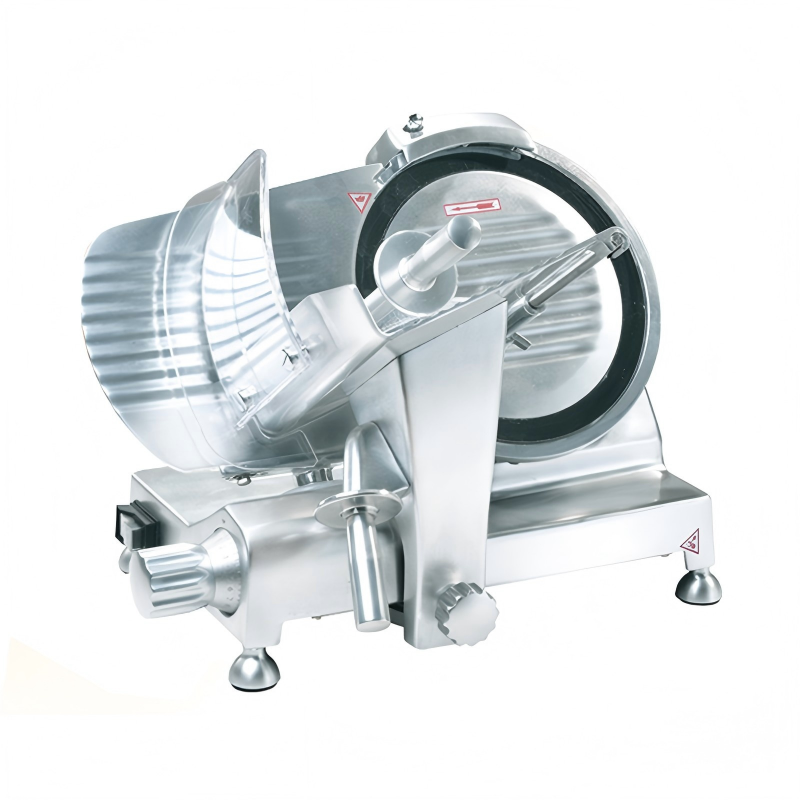 Fatiadora Semi-Automática de Luxo — HBS-250L / HBS-300L / HBS-350L, liga de alumínio-magnésio anodizada