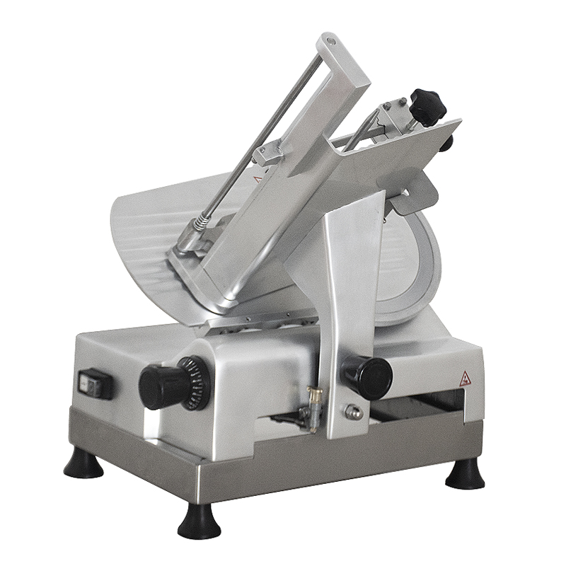 Fatiadora Automática Econômica de Carnes Congeladas — HB-250D e HB-300D, lâmina de 250–300 mm, liga de alumínio-magnésio