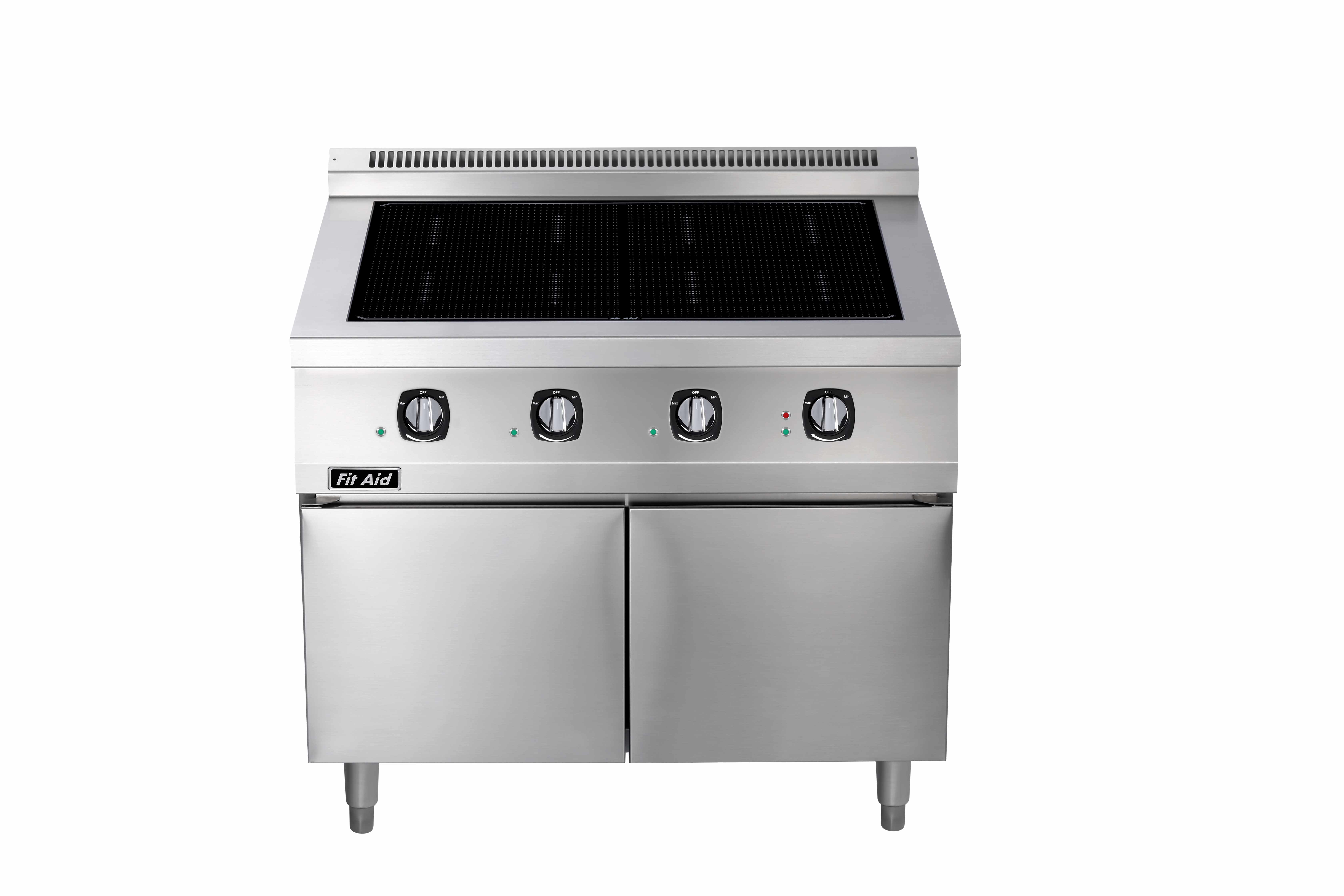 Fit Aid Heavy-Duty Commercial Free-Zone Induction Cooker & Built-In Cooktop