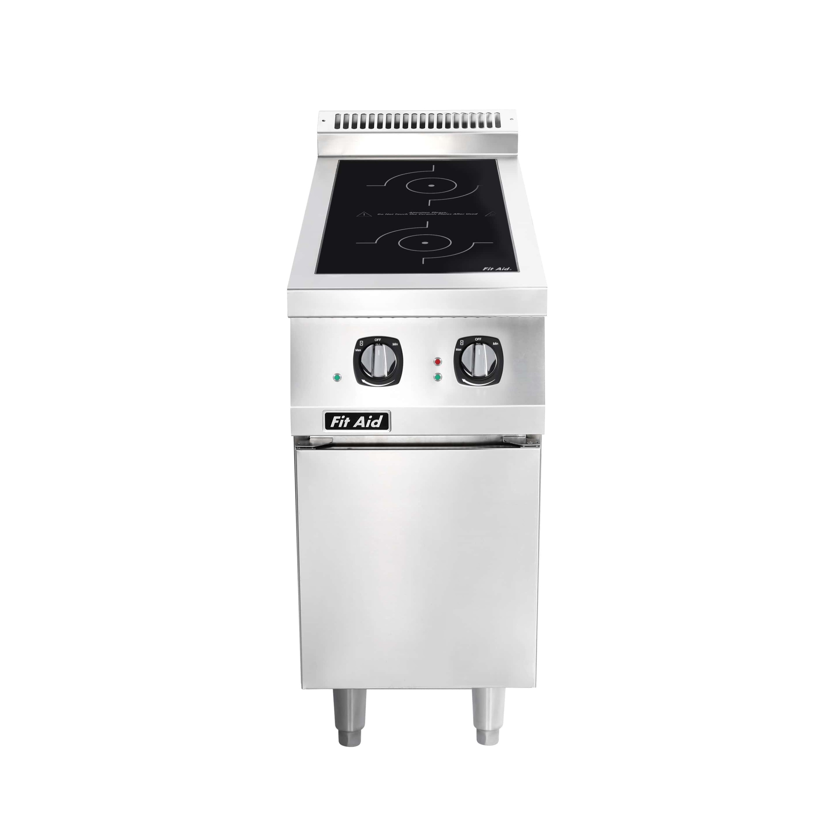 Cuisinière à induction commerciale lourde Fit Aid des séries 750/900 et fours à infrarouge